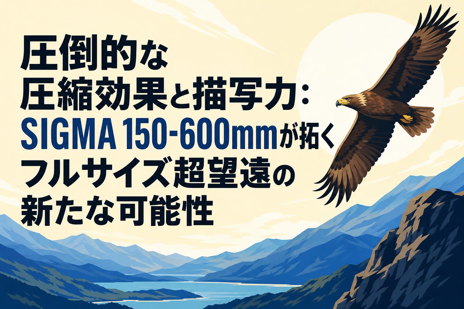 圧倒的な圧縮効果と描写力：SIGMA 150-600mmが拓くフルサイズ超望遠の