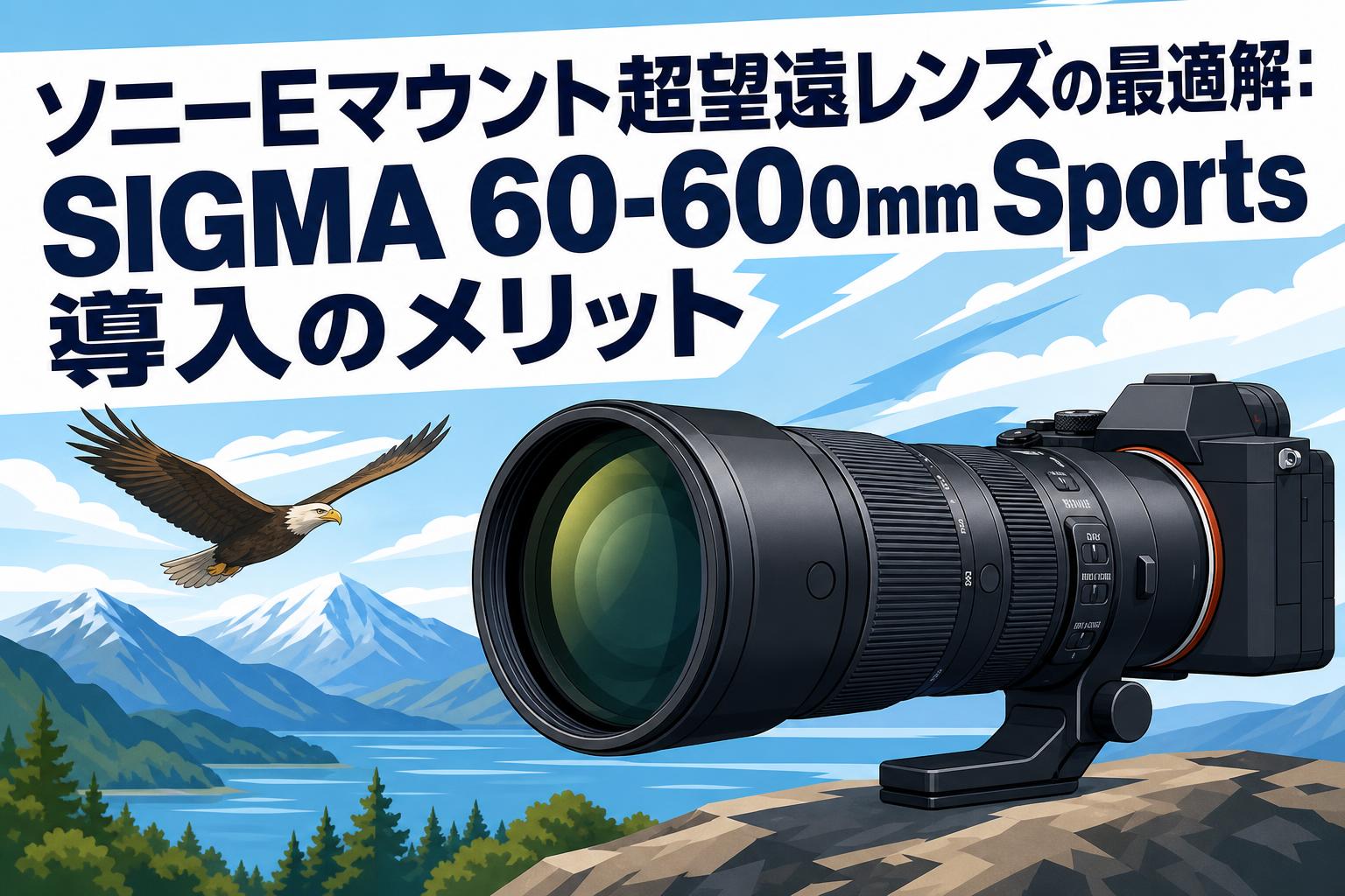 ソニーEマウント超望遠レンズの最適解：SIGMA 60-600mm Sports導入の