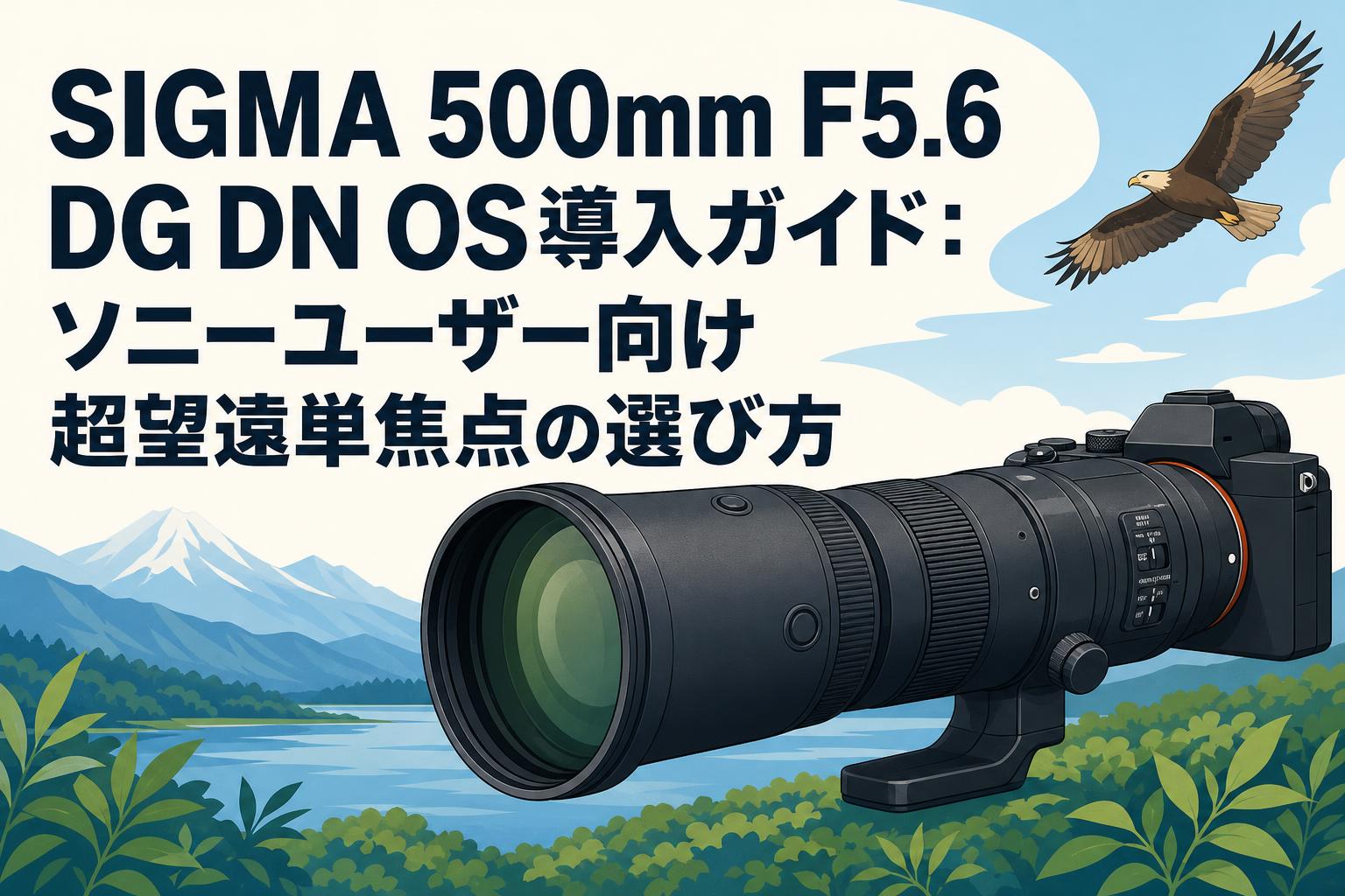 SIGMA 500mm F5.6 DG DN OS導入ガイド：ソニーユーザー向け超望遠単