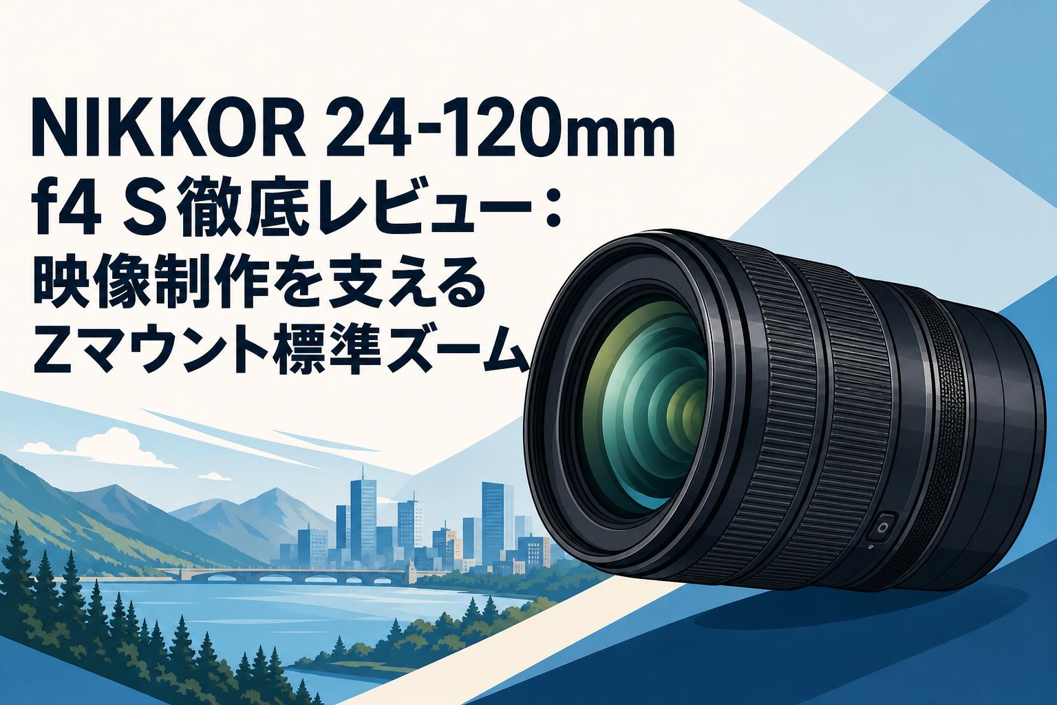 NIKKOR ニコン Rmama＊確認用 24-120mm 徹底解説：Zマウントが誇る最高峰の便利 S f4 ネームタグ