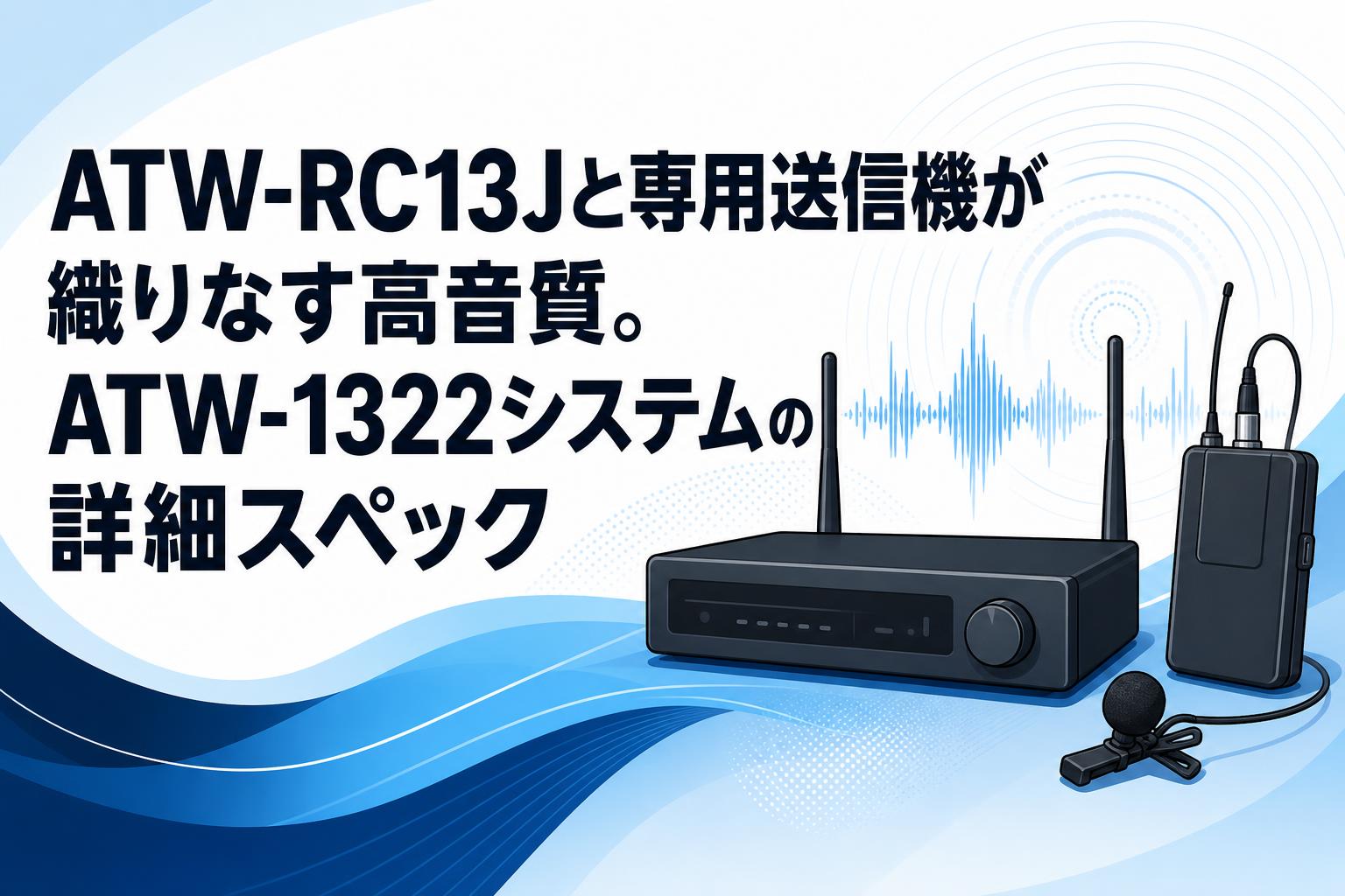 audio-technica ATW-RC13 ワイヤレス受信機 AUDIO-TECHNICA ワイヤレスシステム ATW-RC13 ワイヤレスレシーバー