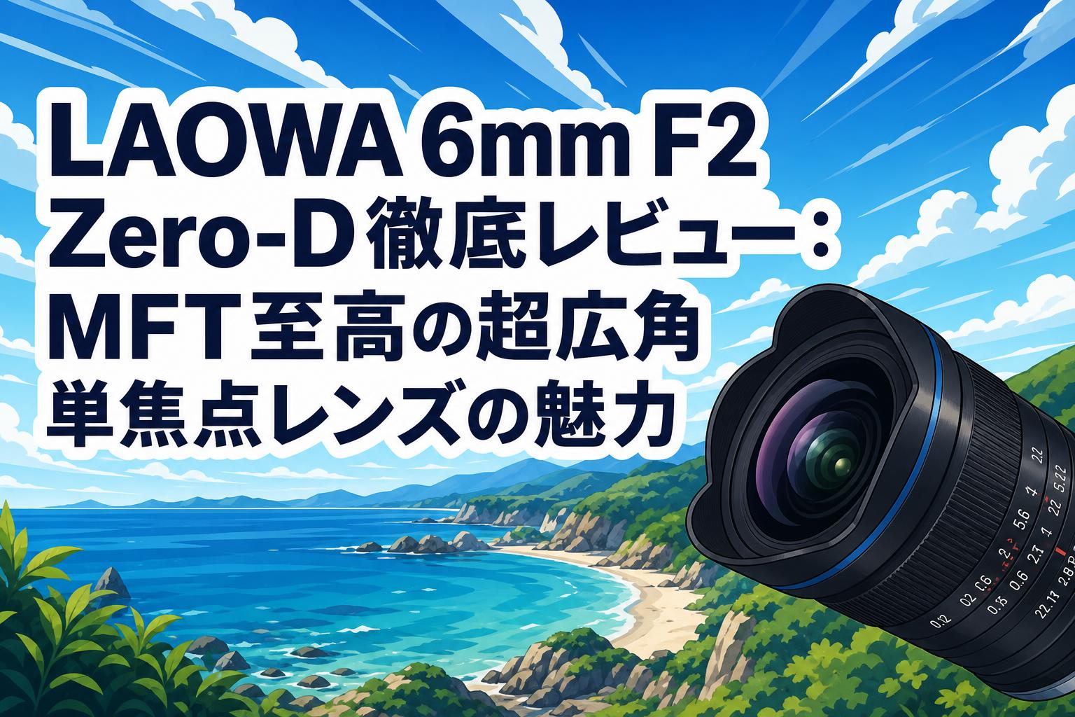 LAOWA 6mm F2 Zero-D徹底レビュー：MFT至高の超広角単焦点レンズの魅力