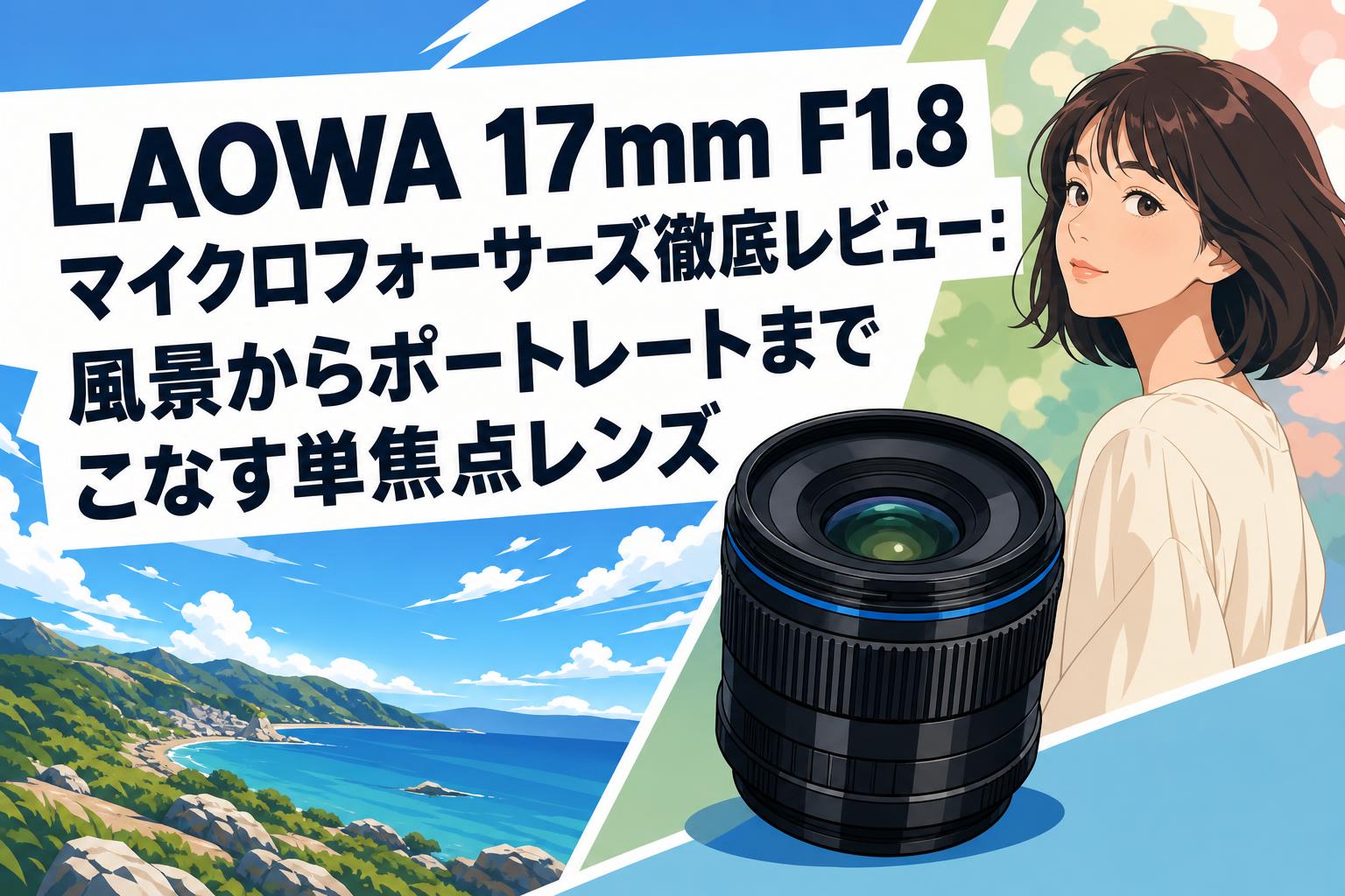 LAOWA 広角レンズ 17mm F1.8 MFT マイクロフォーサーズレンズ LAOWA 17mm F1.8 マイクロフォーサーズ徹底レビュー：風景からポート