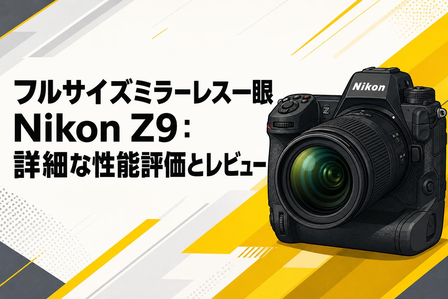 フルサイズミラーレス一眼Nikon Z9：詳細な性能評価とレビュー | PANDA