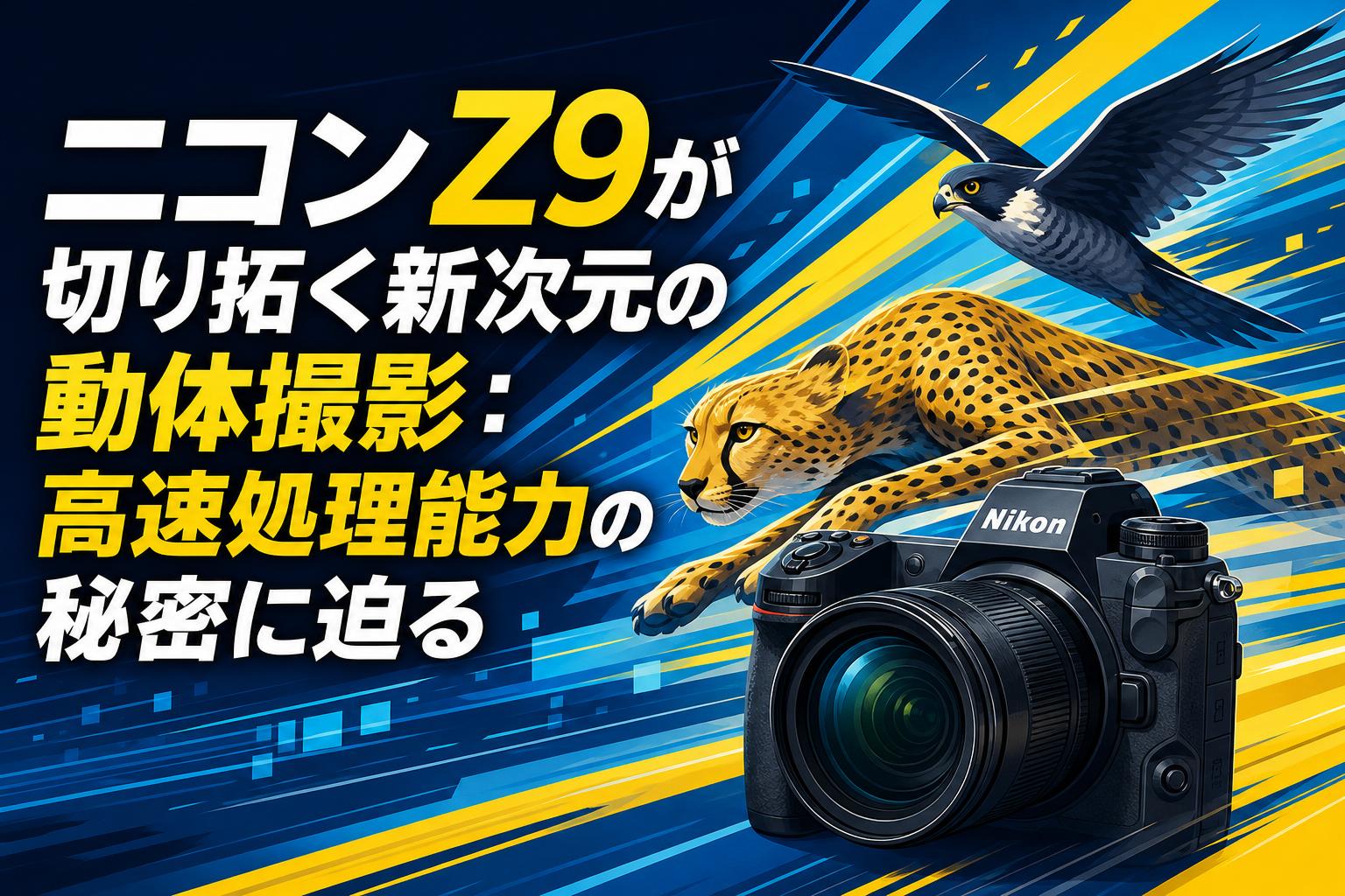 ニコンZ9が切り拓く新次元の動体撮影：高速処理能力の秘密に迫る