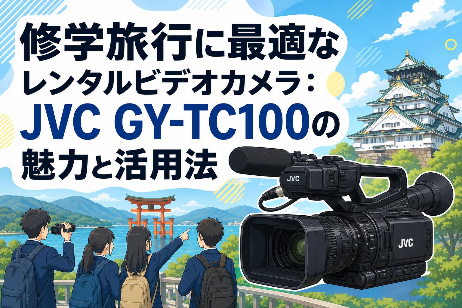 修学旅行に最適なレンタルビデオカメラ：JVC GY-TC100の魅力と活用法