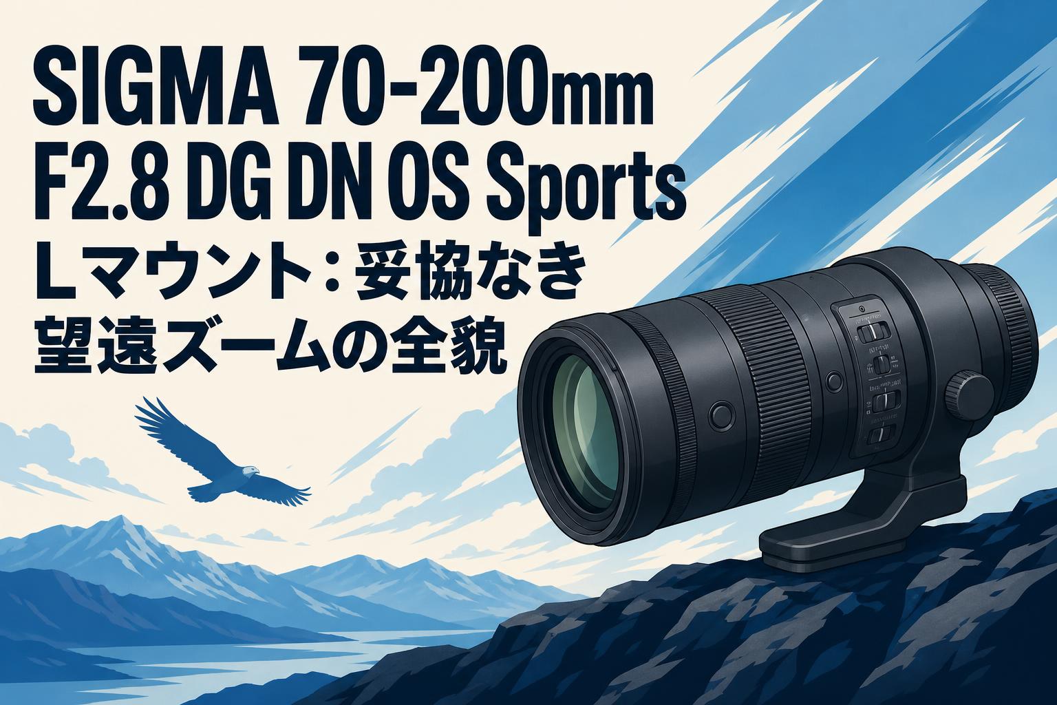SIGMA 70-200mm F2.8 DG DN OS Sports Lマウント：妥協なき望遠ズーム
