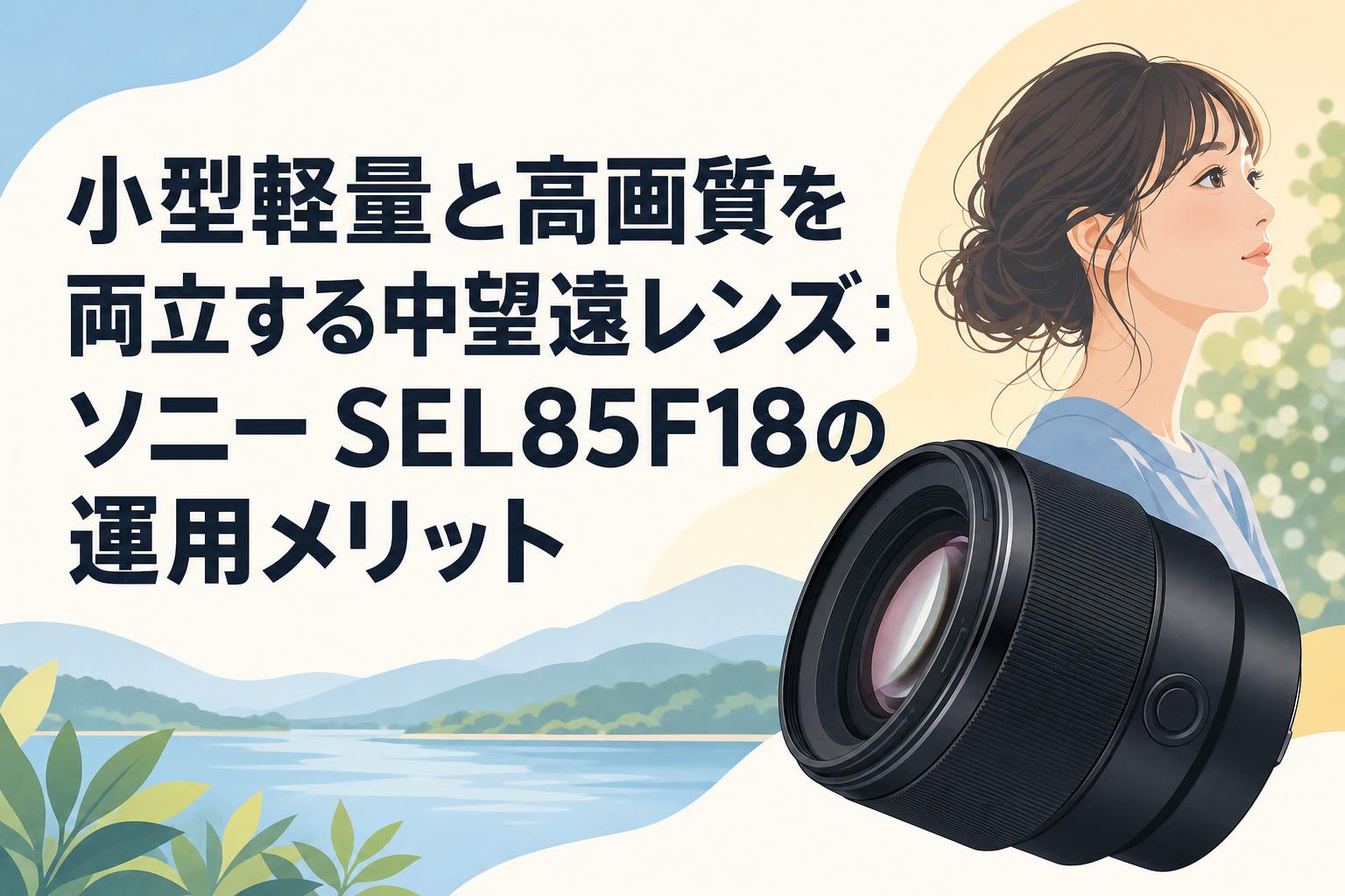 SEL85F18 SONY Eマウント 単焦点レンズ ソニー SEL85F18 徹底レビュー：フルサイズ対応85mm単焦点レンズの実力