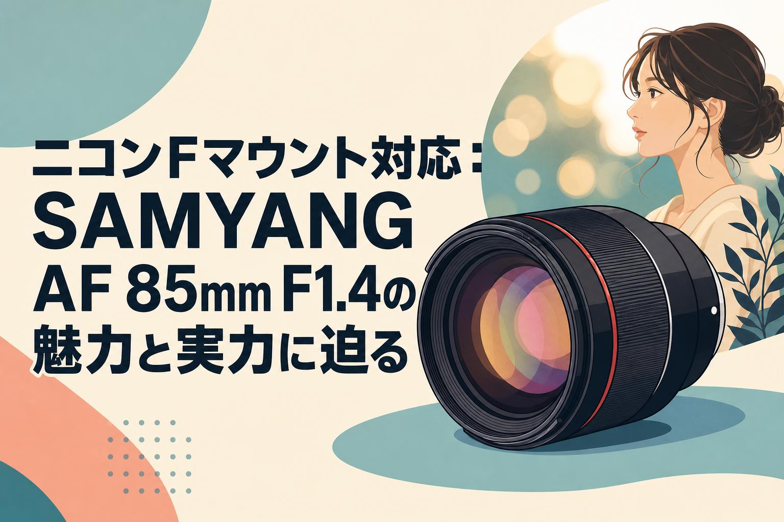 ニコンFマウント対応：SAMYANG AF 85mm F1.4の魅力と実力に迫る