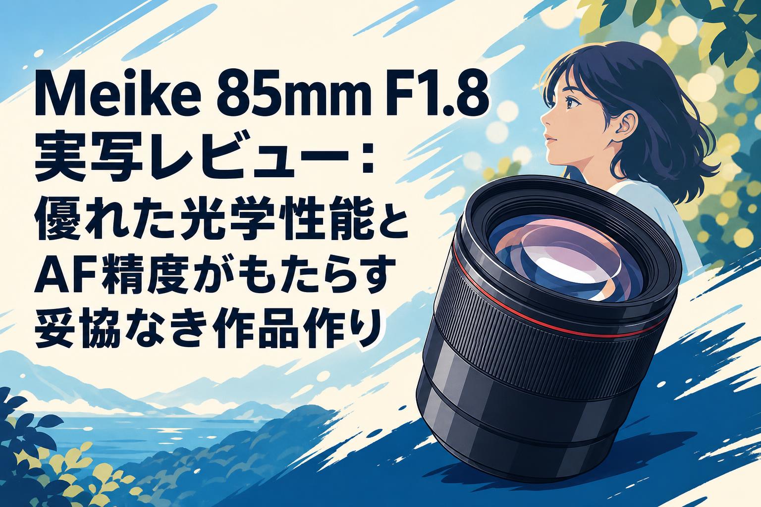 Meike 85mm F1.8 実写レビュー：優れた光学性能とAF精度がもたらす妥協