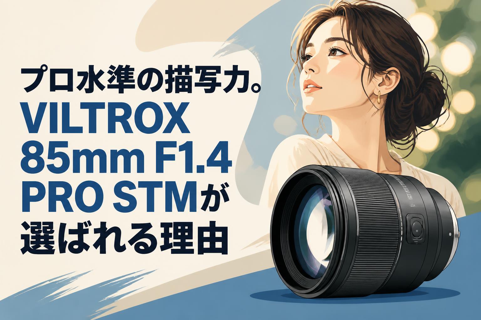 プロ水準の描写力。VILTROX 85mm F1.4 PRO STMが選ばれる理由 | PANDA