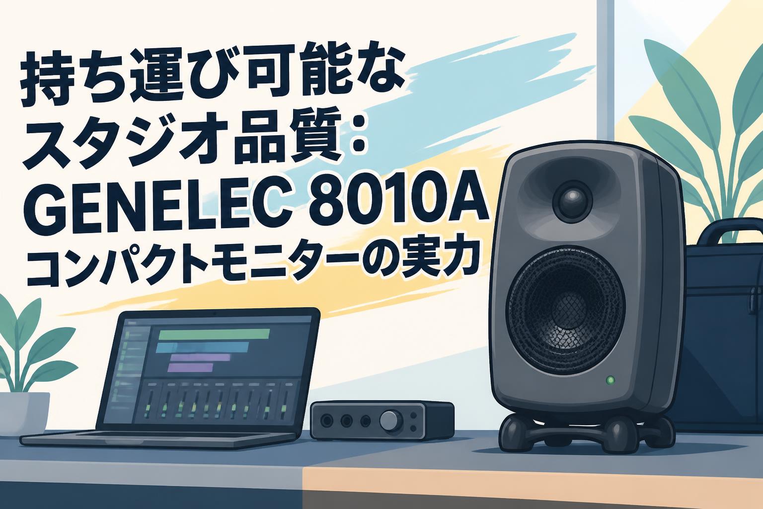 出品】Genelec 8010A モニタースピーカー ペア｜ほぼ新品 GENELEC 8010AP ダークグレー 2本ペア 安心の日本正規品！ | サン