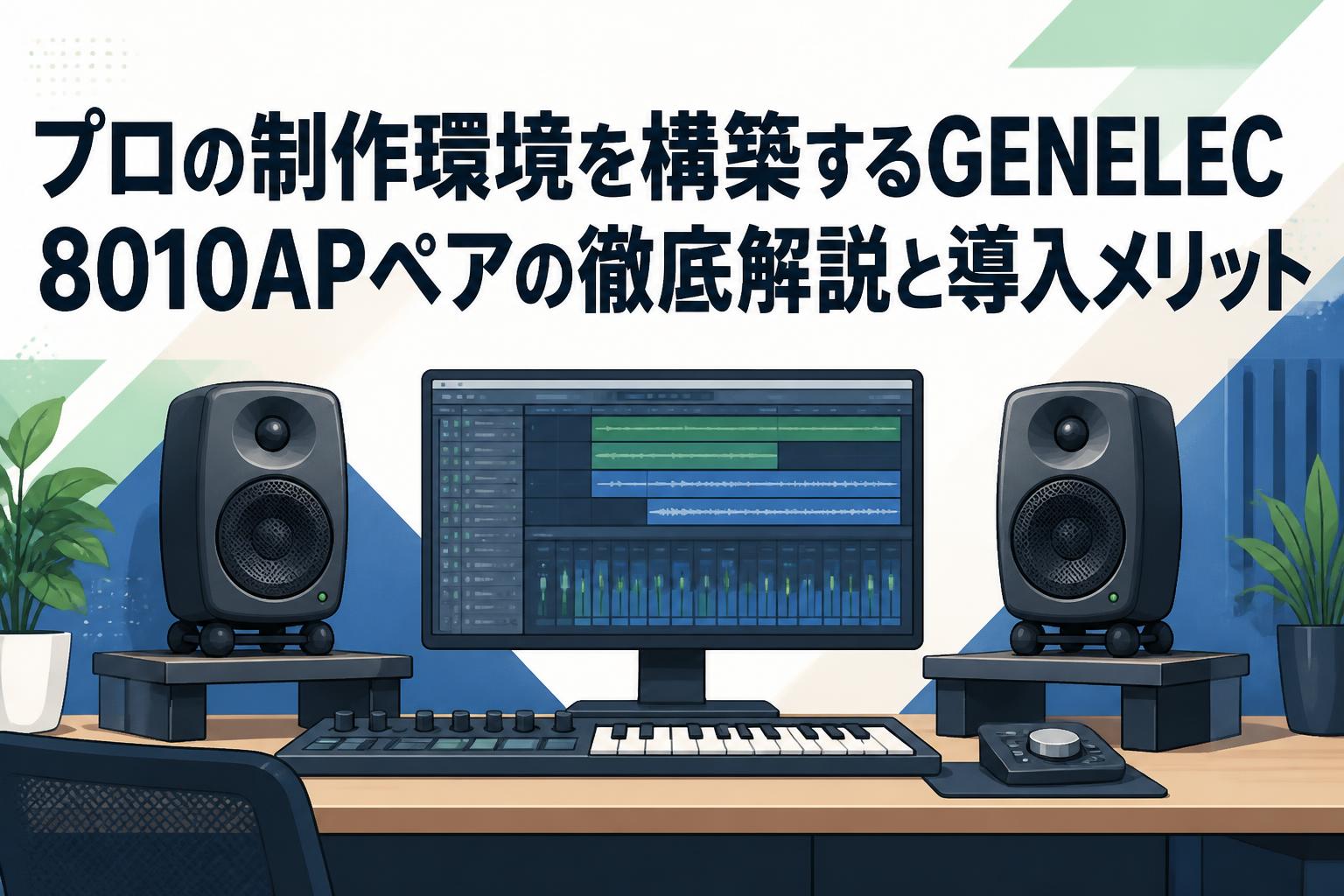 GENELEC 8010ap+スタンドとケーブル 数量限定特価] GENELEC 8010AP (ダークグレー) ケーブル スタンド
