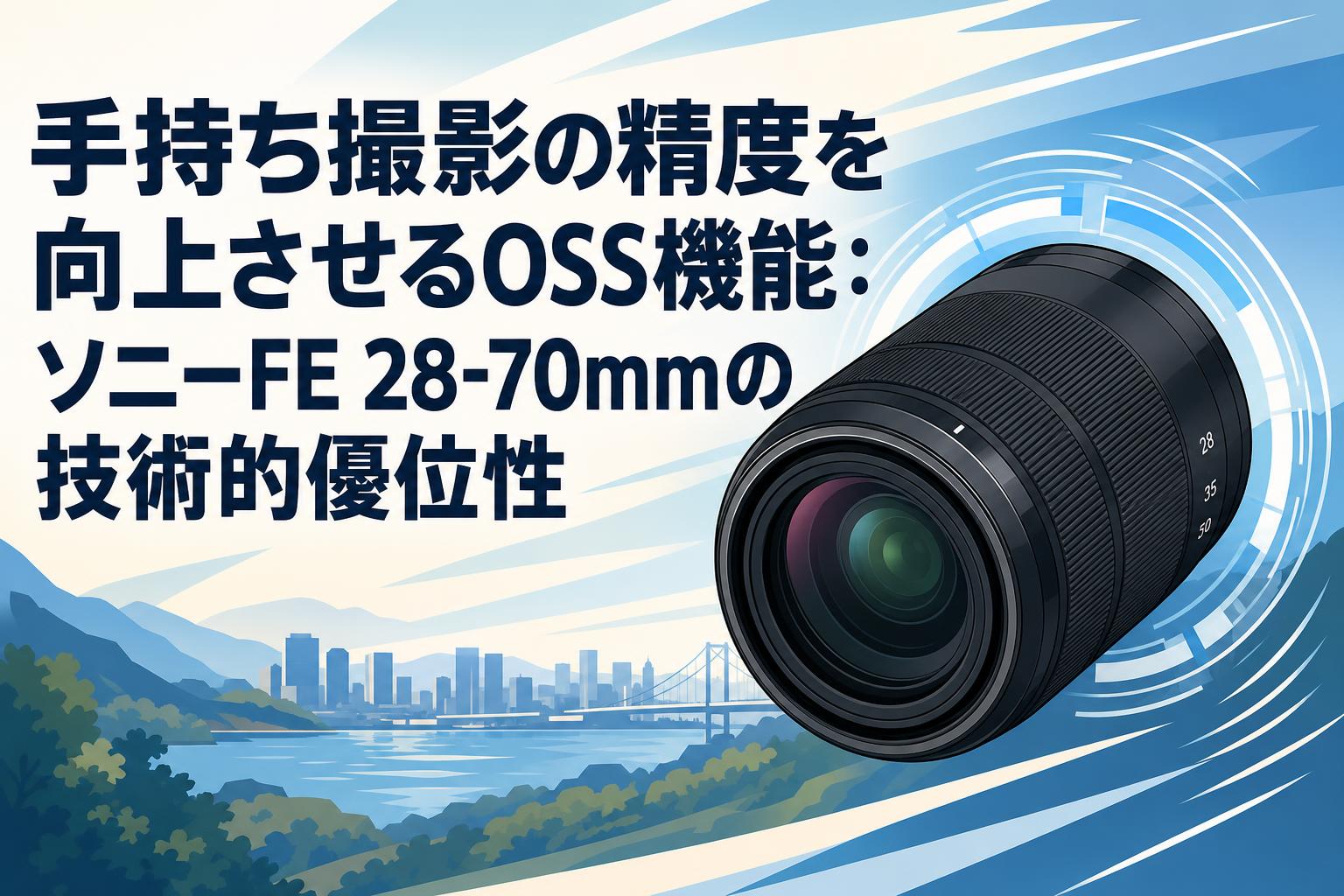 手持ち撮影の精度を向上させるOSS機能：ソニーFE 28-70mmの技術的優位