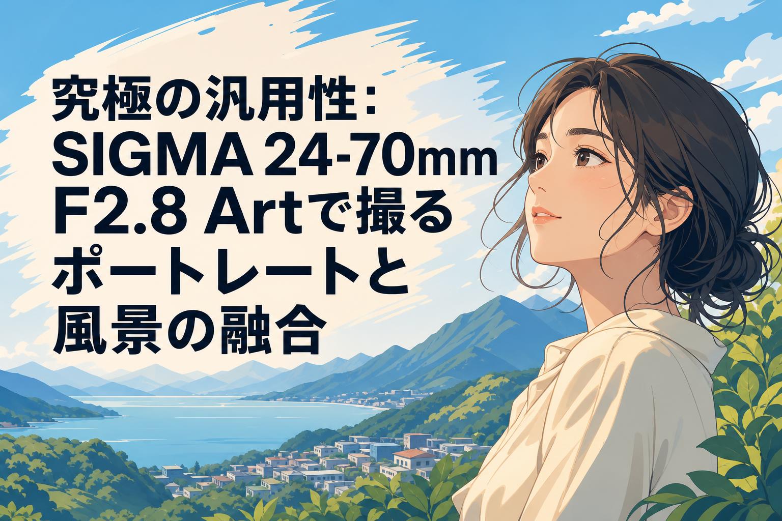 究極の汎用性：SIGMA 24-70mm F2.8 Artで撮るポートレートと風景の融合