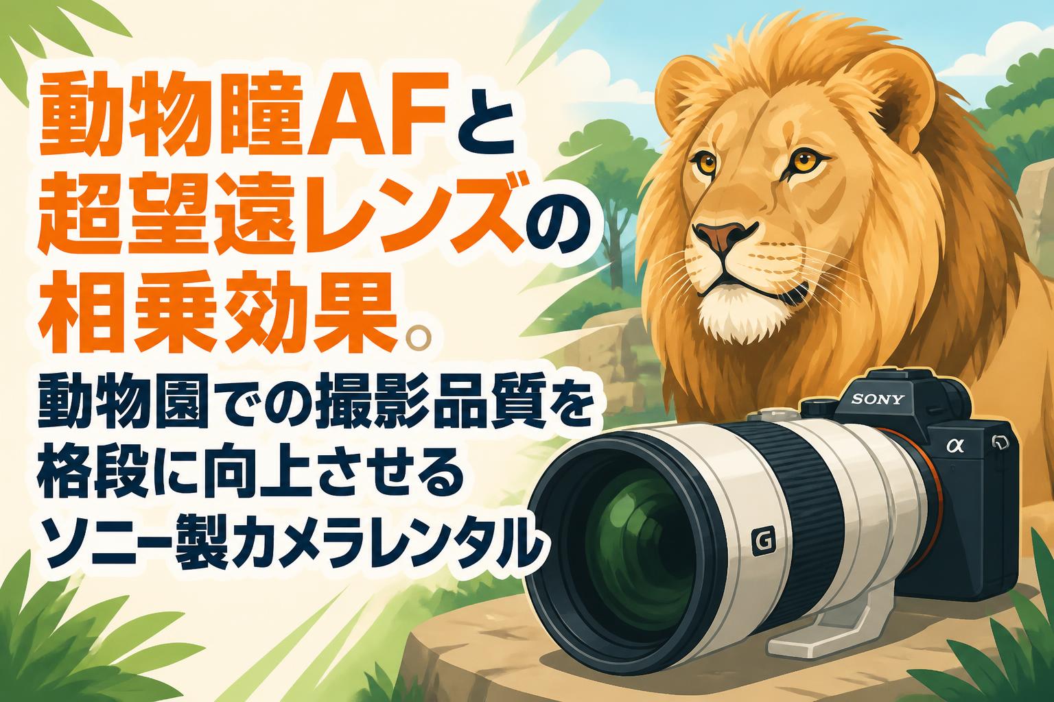 動物瞳AFと超望遠レンズの相乗効果。動物園での撮影品質を格段に向上