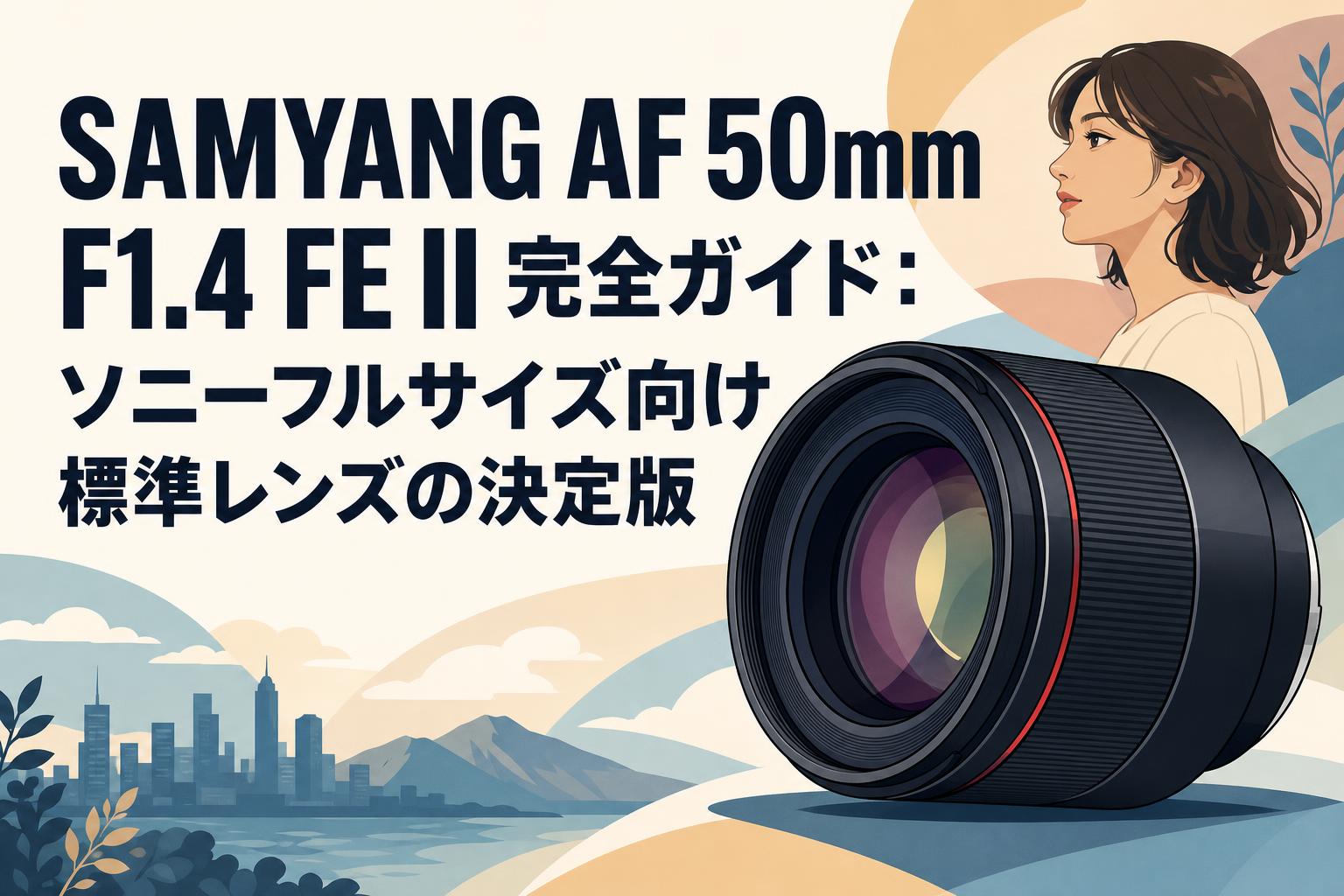 SAMYANG AF 50mm F1.4 FE II 完全ガイド：ソニーフルサイズ向け標準