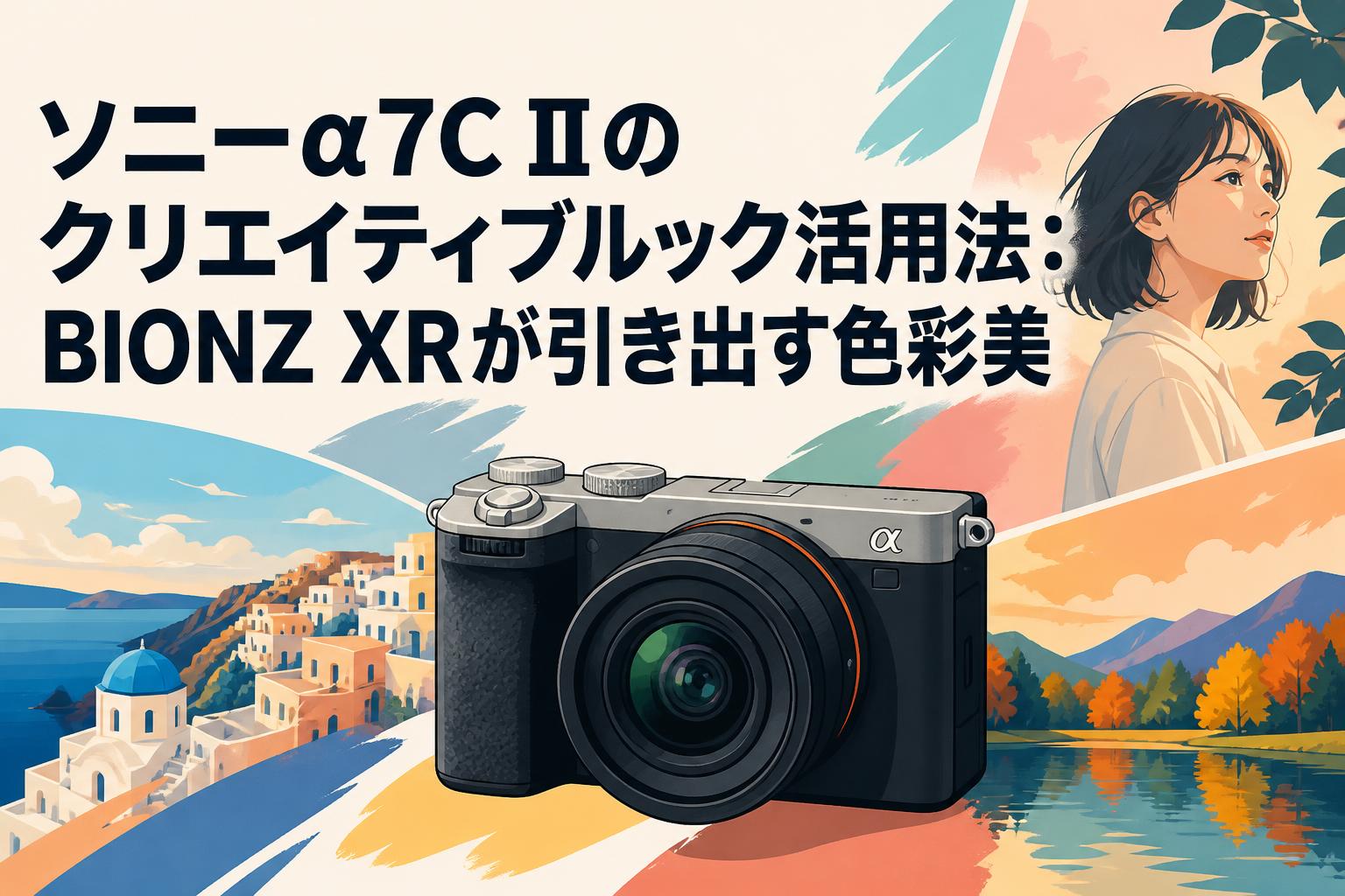 ソニーα7C IIのクリエイティブルック活用法：BIONZ XRが引き出す色彩美