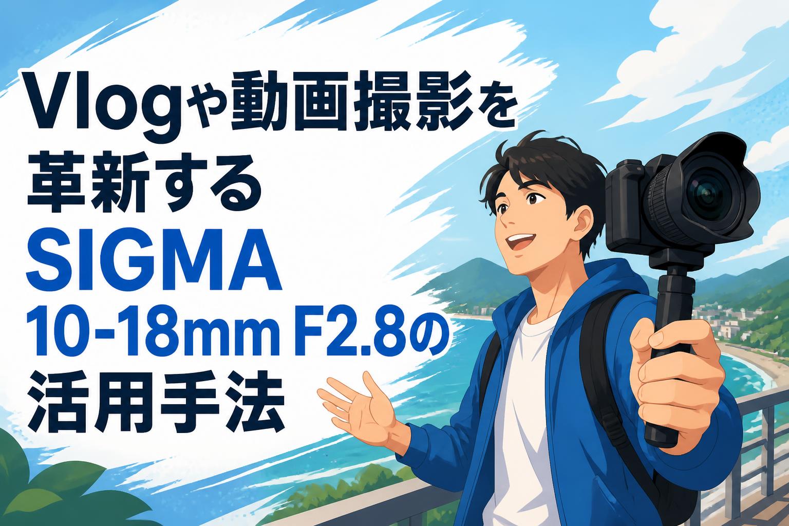 Vlogや動画撮影を革新するSIGMA 10-18mm F2.8の活用手法 | PANDA TIMES