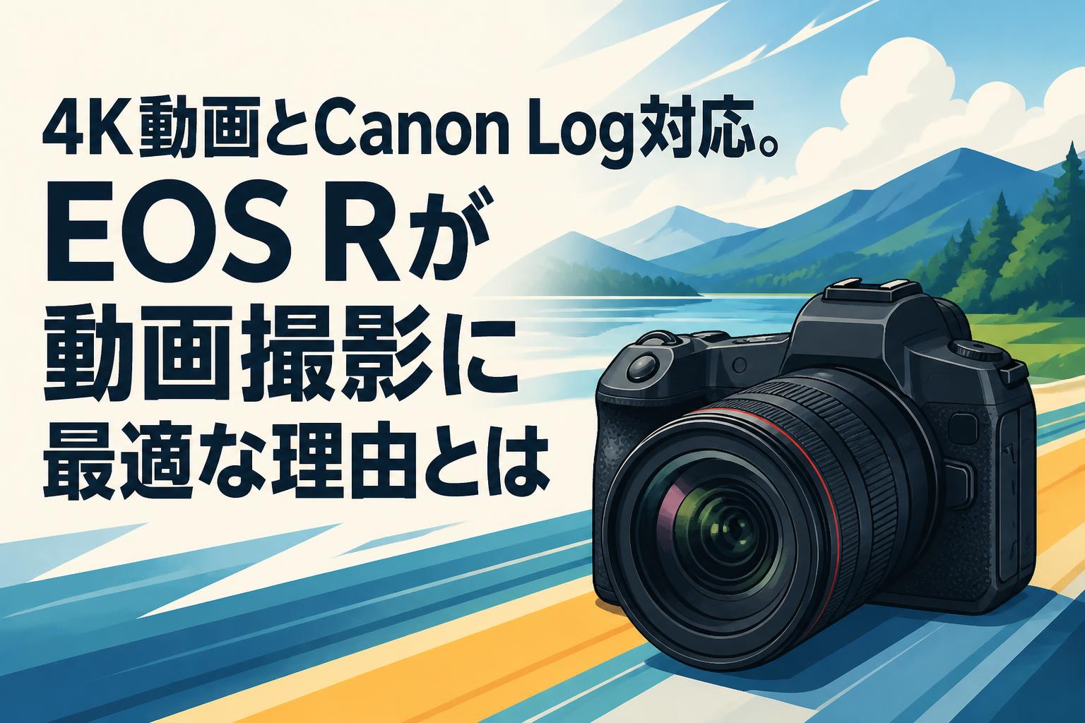 4K動画とCanon Log対応。EOS Rが動画撮影に最適な理由とは | PANDA 