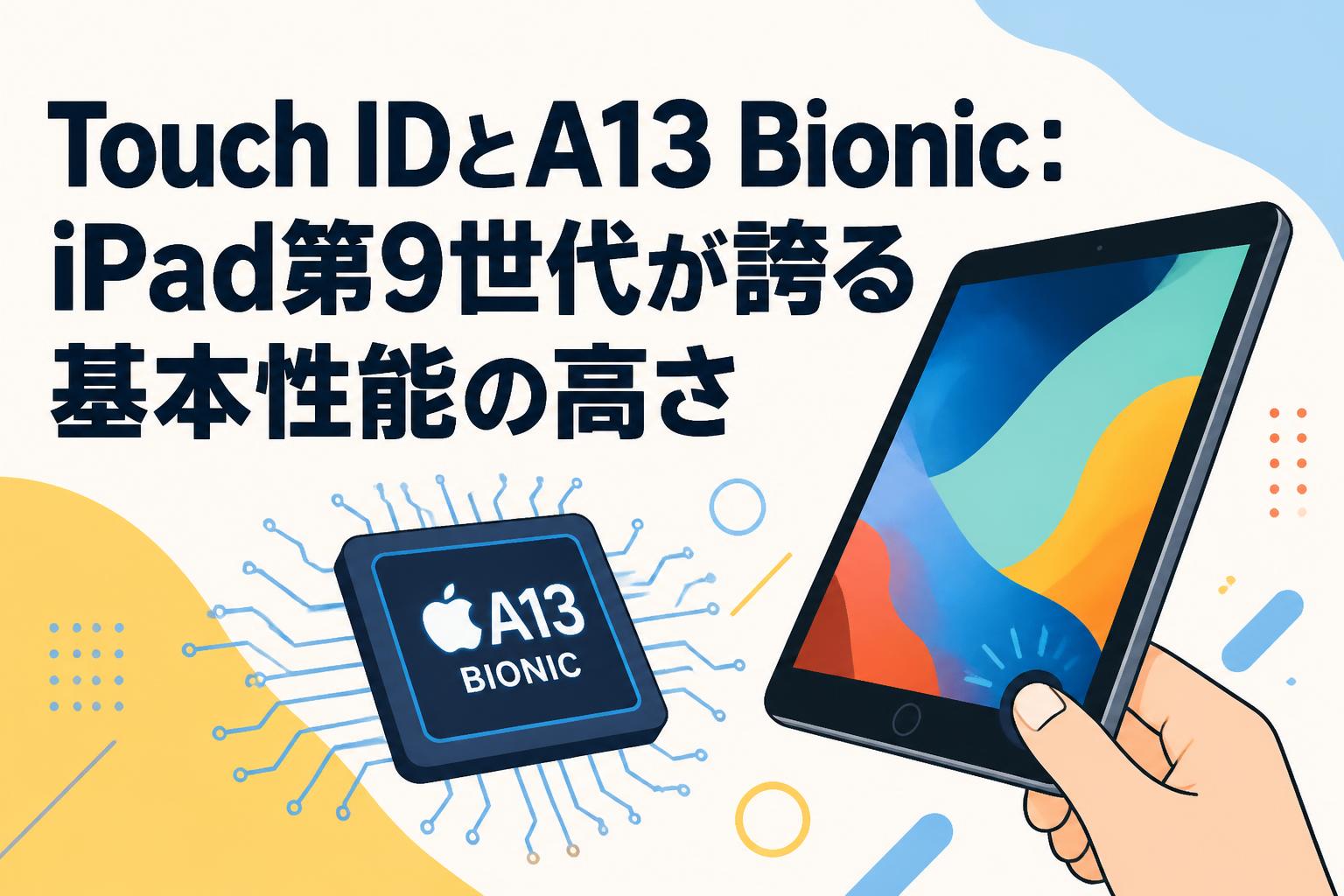 Touch IDとA13 Bionic：iPad第9世代が誇る基本性能の高さ | PANDA