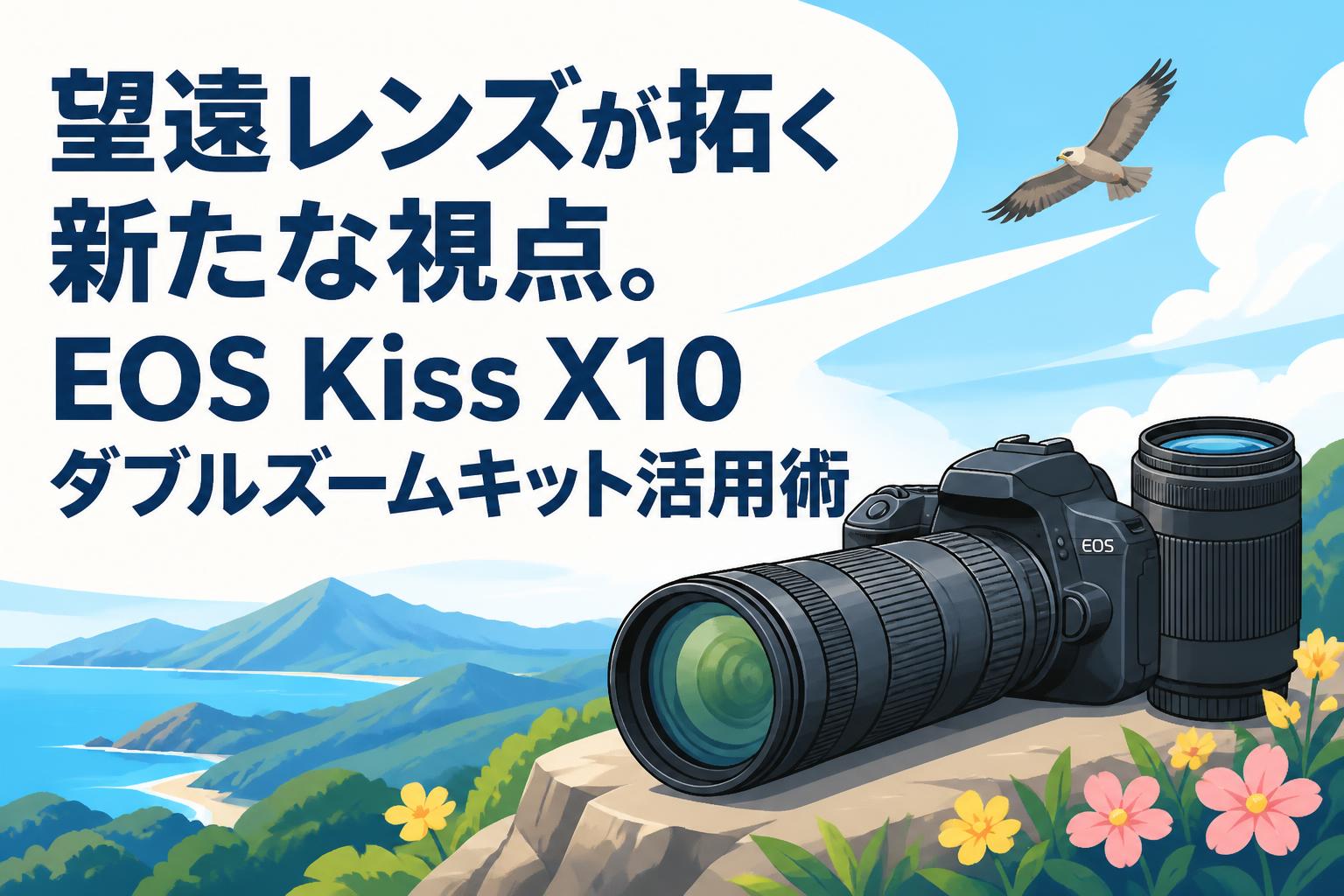 望遠レンズが拓く新たな視点。EOS Kiss X10ダブルズームキット活用術
