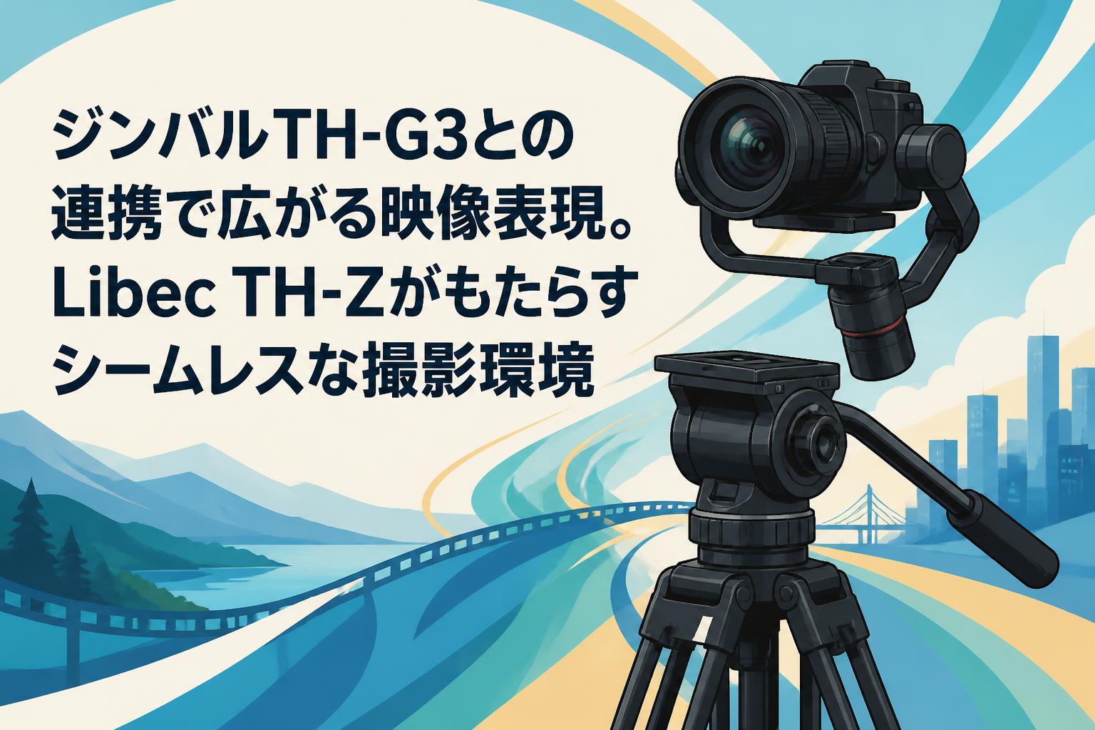 ジンバルTH-G3との連携で広がる映像表現。Libec TH-Zがもたらす