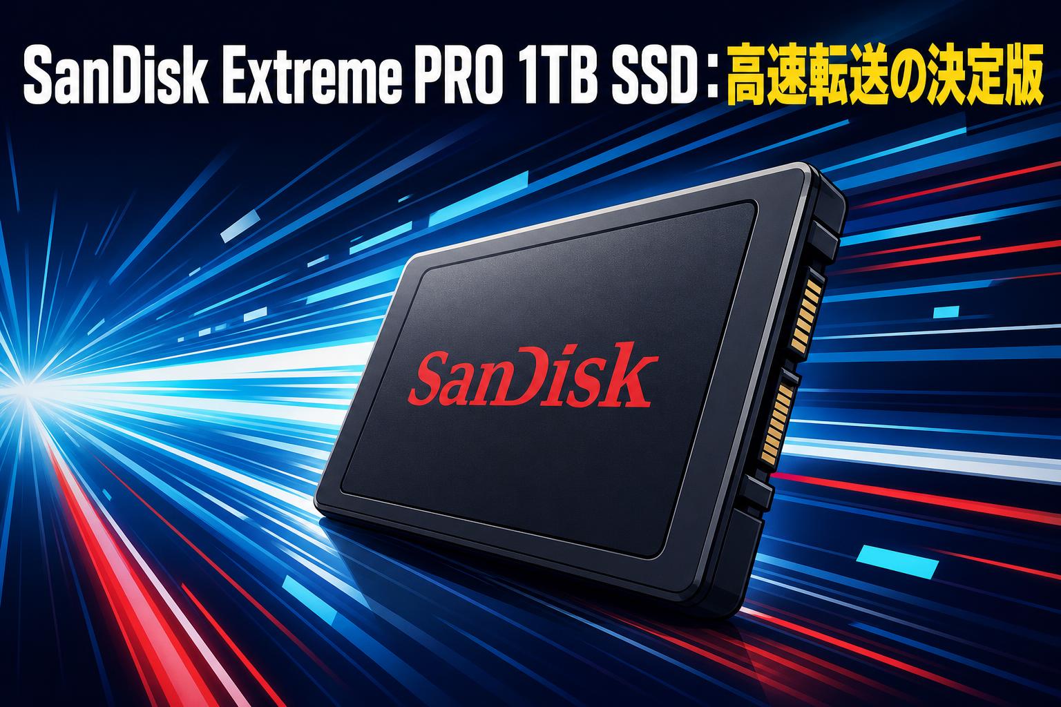 SanDisk Extreme PRO 1TB SSD：高速転送の決定版 | PANDA TIMES