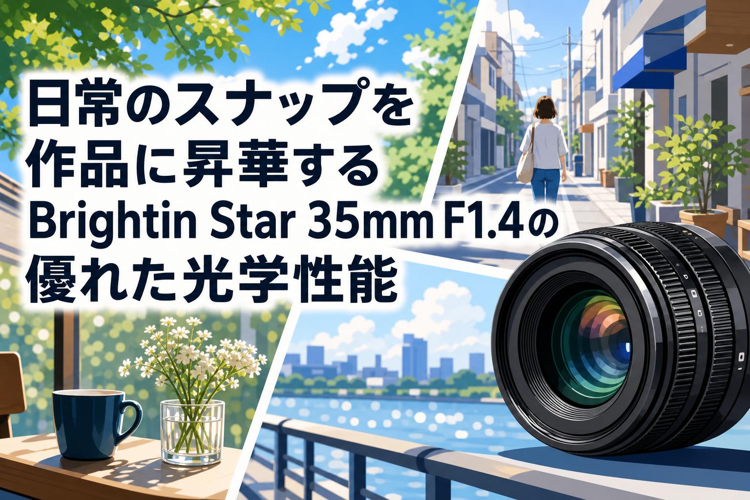 日常のスナップを作品に昇華するBrightin Star 35mm F1.4の優れた光学
