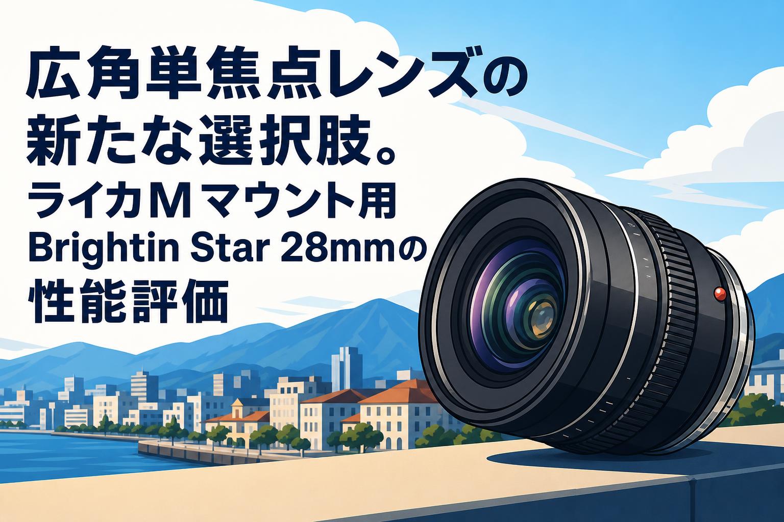 広角単焦点レンズの新たな選択肢。ライカMマウント用Brightin Star