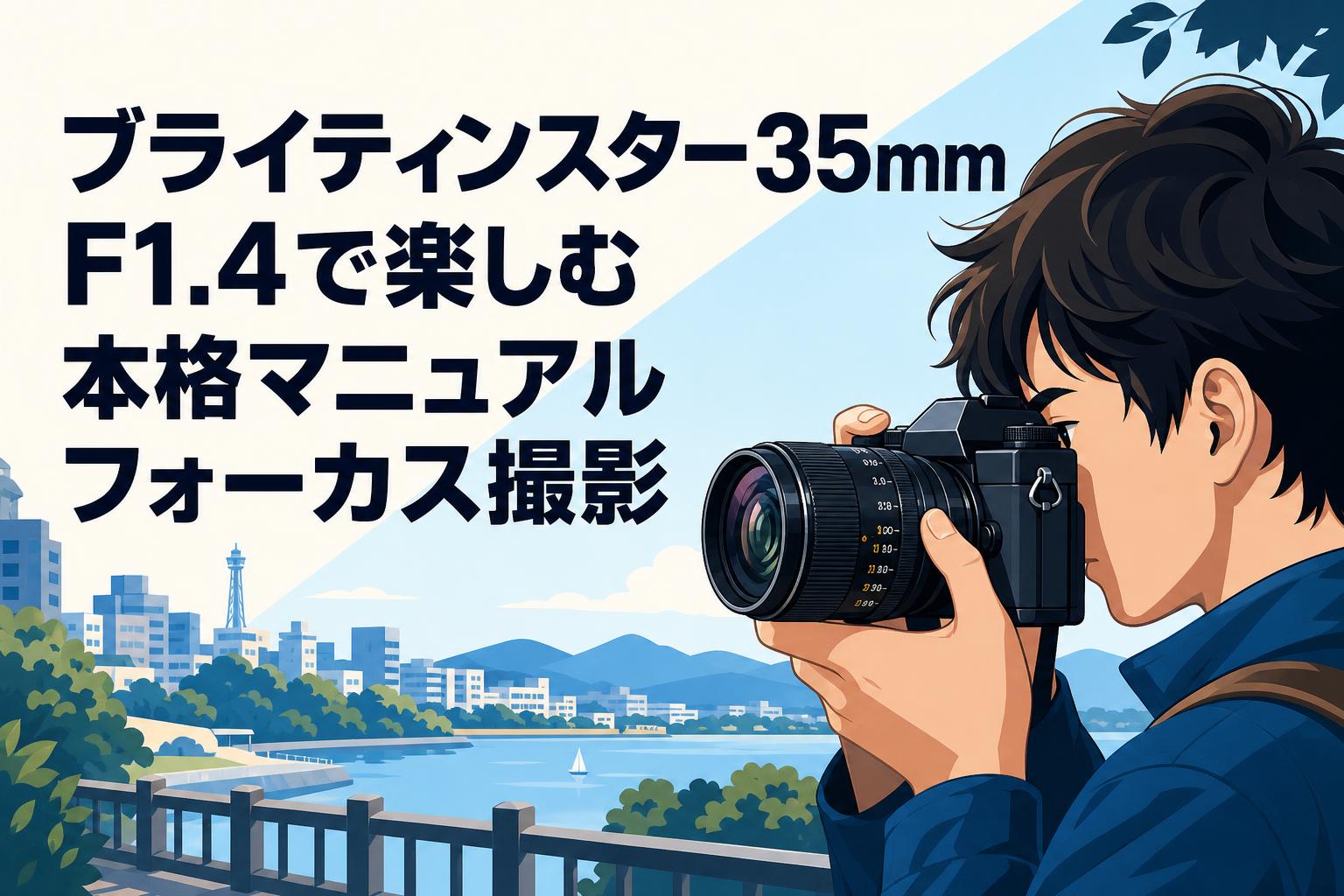 ブライティンスター35mm F1.4で楽しむ本格マニュアルフォーカス撮影