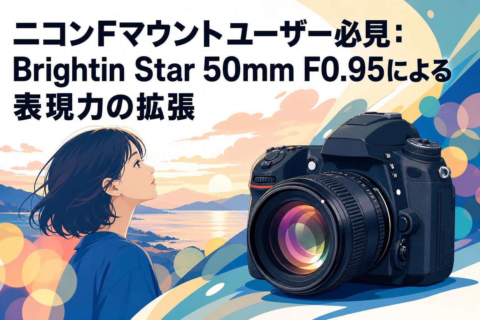ニコンFマウントユーザー必見：Brightin Star 50mm F0.95による表現力