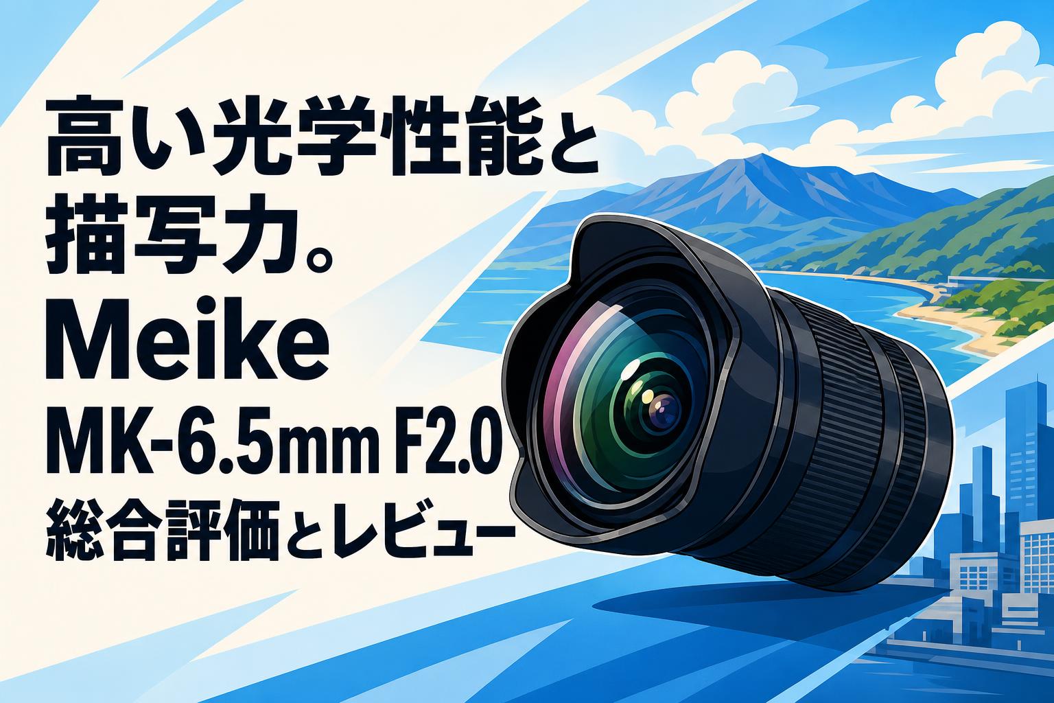 高い光学性能と描写力。Meike MK-6.5mm F2.0 総合評価とレビュー