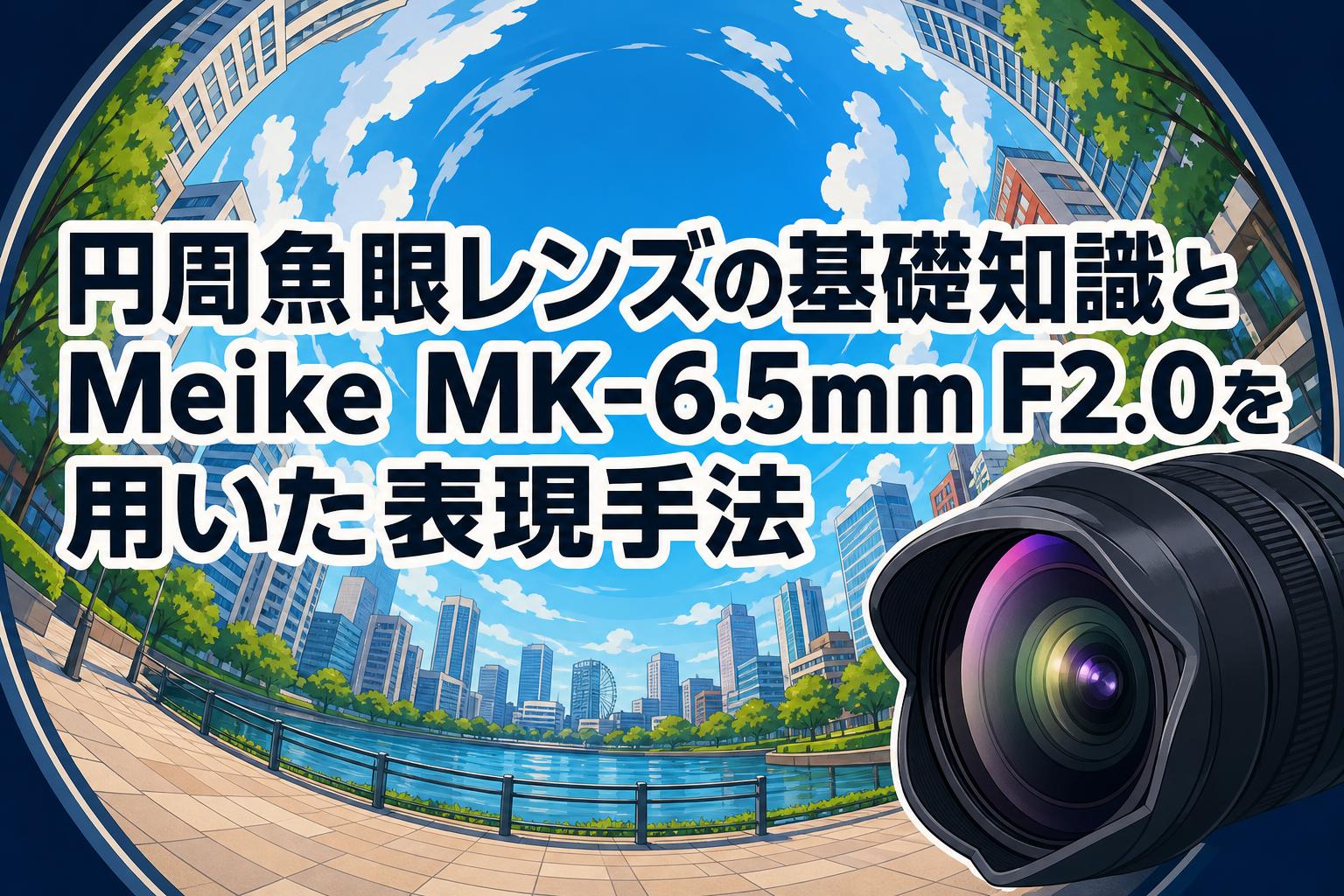 円周魚眼レンズの基礎知識とMeike MK-6.5mm F2.0を用いた表現手法