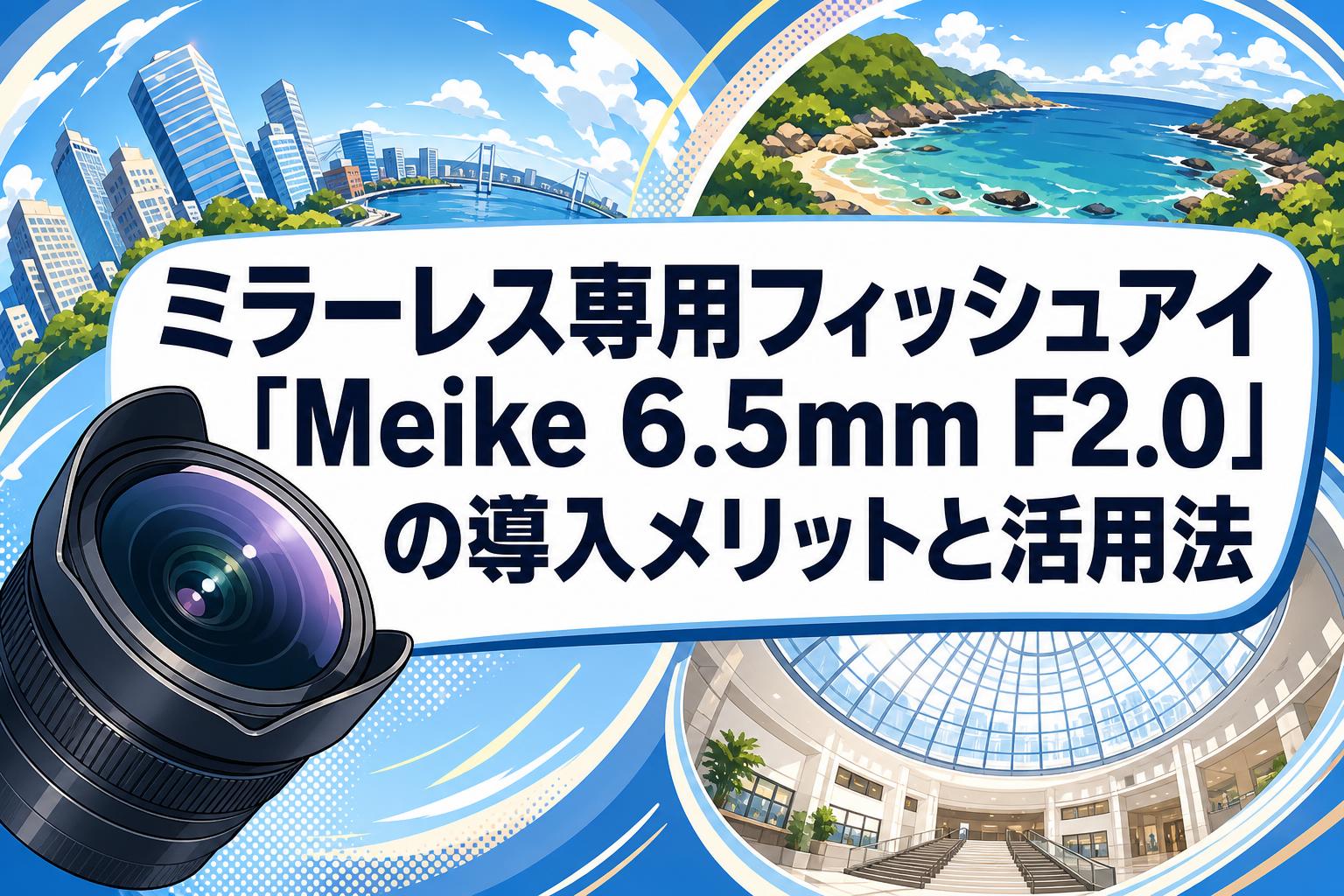 ミラーレス専用フィッシュアイ「Meike 6.5mm F2.0」の導入メリットと