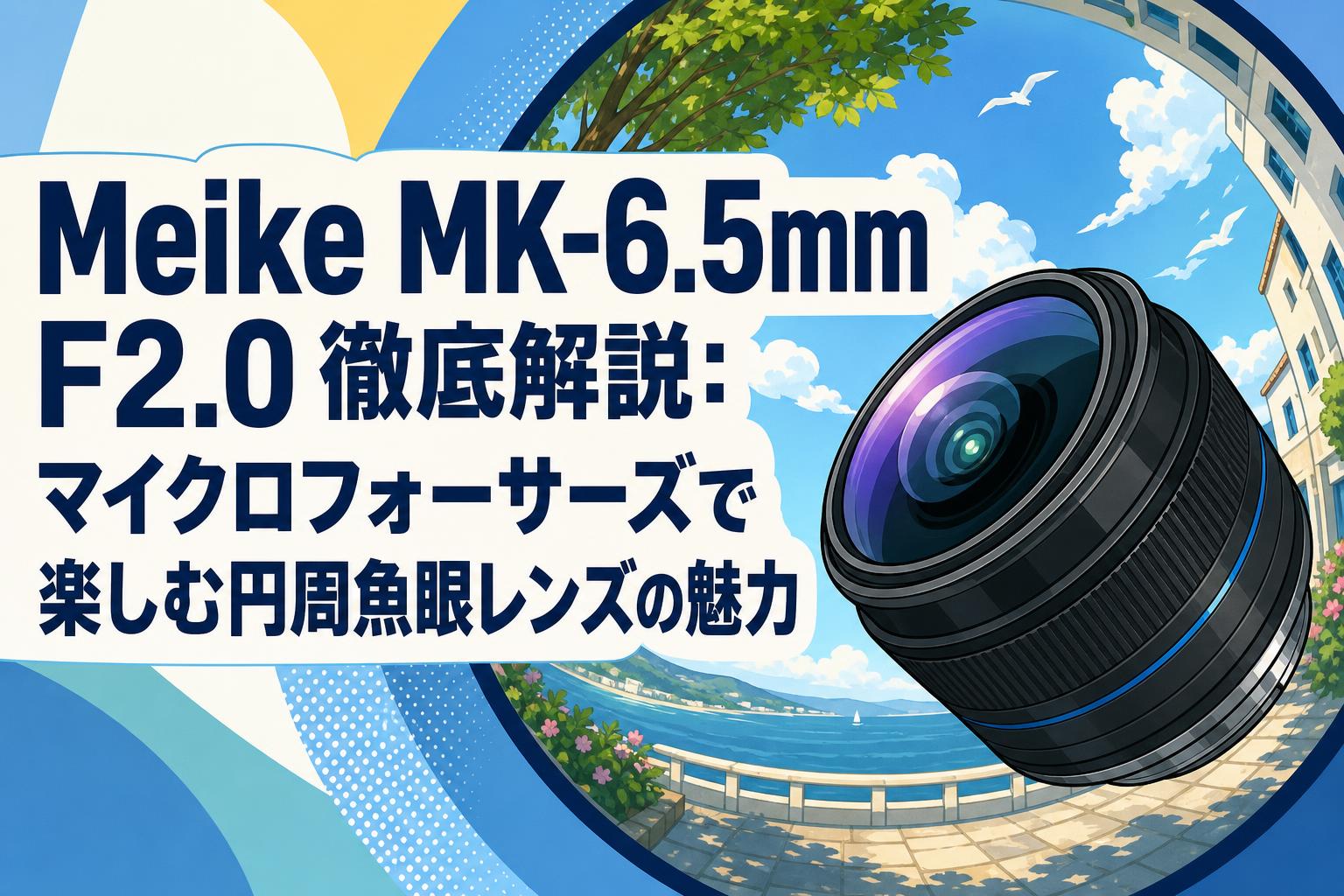 Meike MK-6.5mm F2.0 徹底解説：マイクロフォーサーズで楽しむ円周