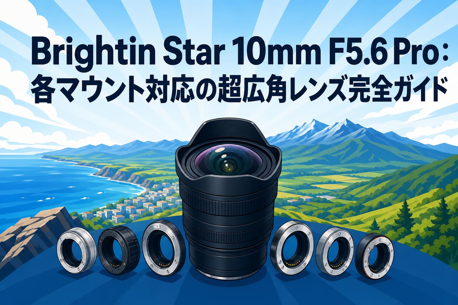 Brightin Star 10mm F5.6 Pro：各マウント対応の超広角レンズ完全