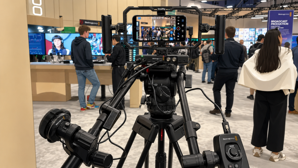 NAB Show 2026 でみた Blackmagic Camera ProDock | PANDA TIMES