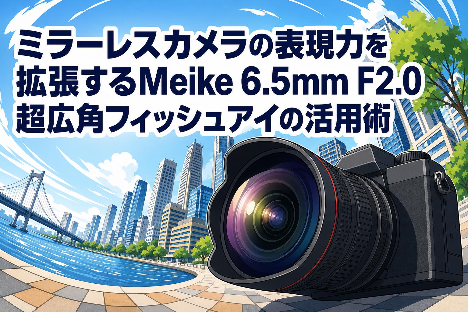 ミラーレスカメラの表現力を拡張するMeike 6.5mm F2.0超広角フィッシュ