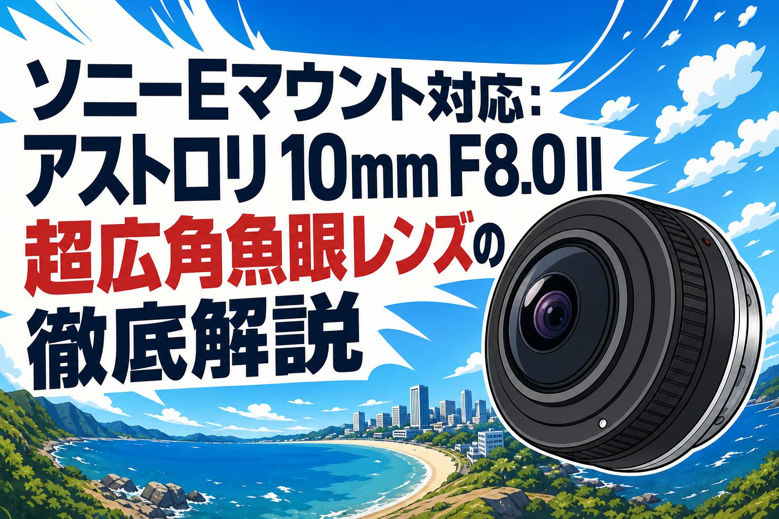 ソニーEマウント対応：アストロリ 10mm F8.0 II 超広角魚眼レンズの