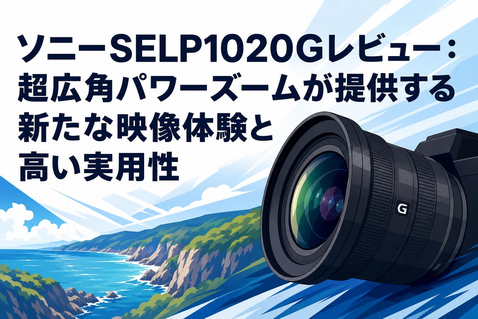ソニーSELP1020Gレビュー：超広角パワーズームが提供する新たな映像