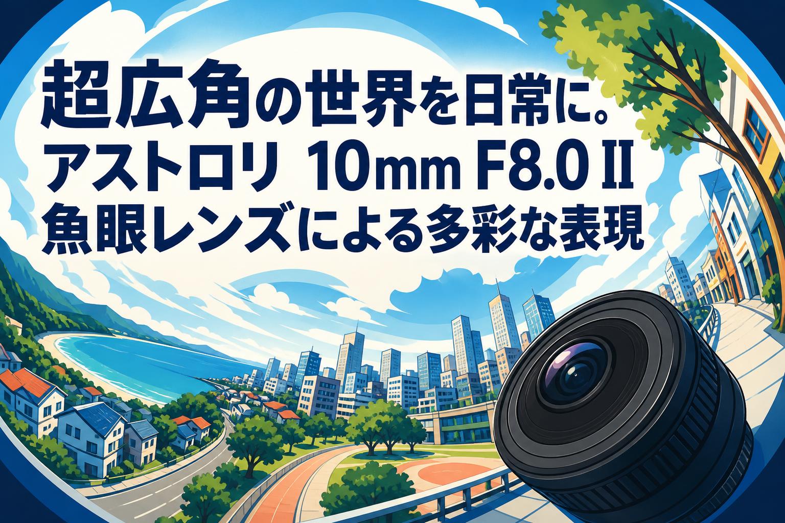 超広角の世界を日常に。アストロリ 10mm F8.0 II 魚眼レンズによる多彩