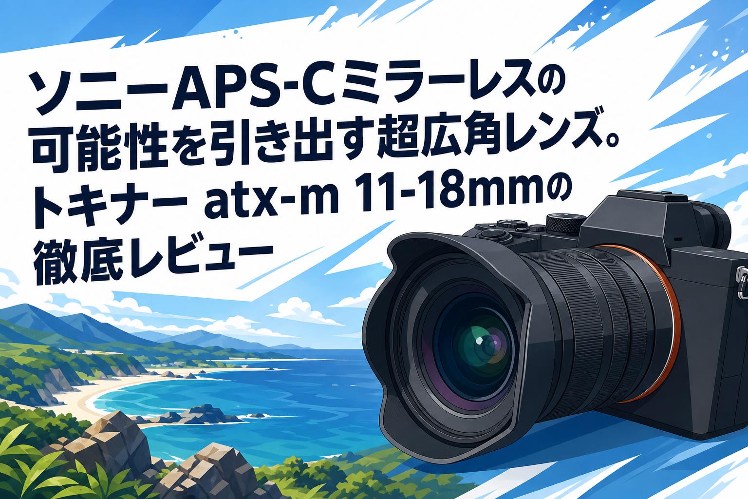 ソニーAPS-Cミラーレスの可能性を引き出す超広角レンズ。トキナー atx