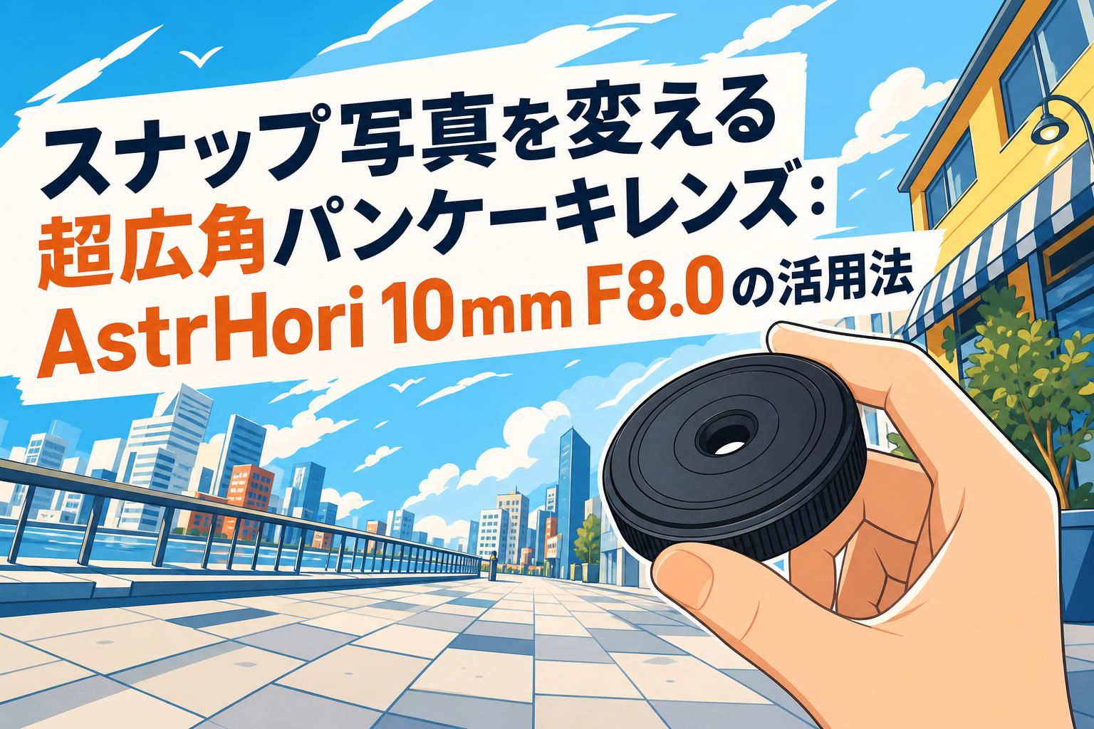 スナップ写真を変える超広角パンケーキレンズ：AstrHori 10mm F8.0の