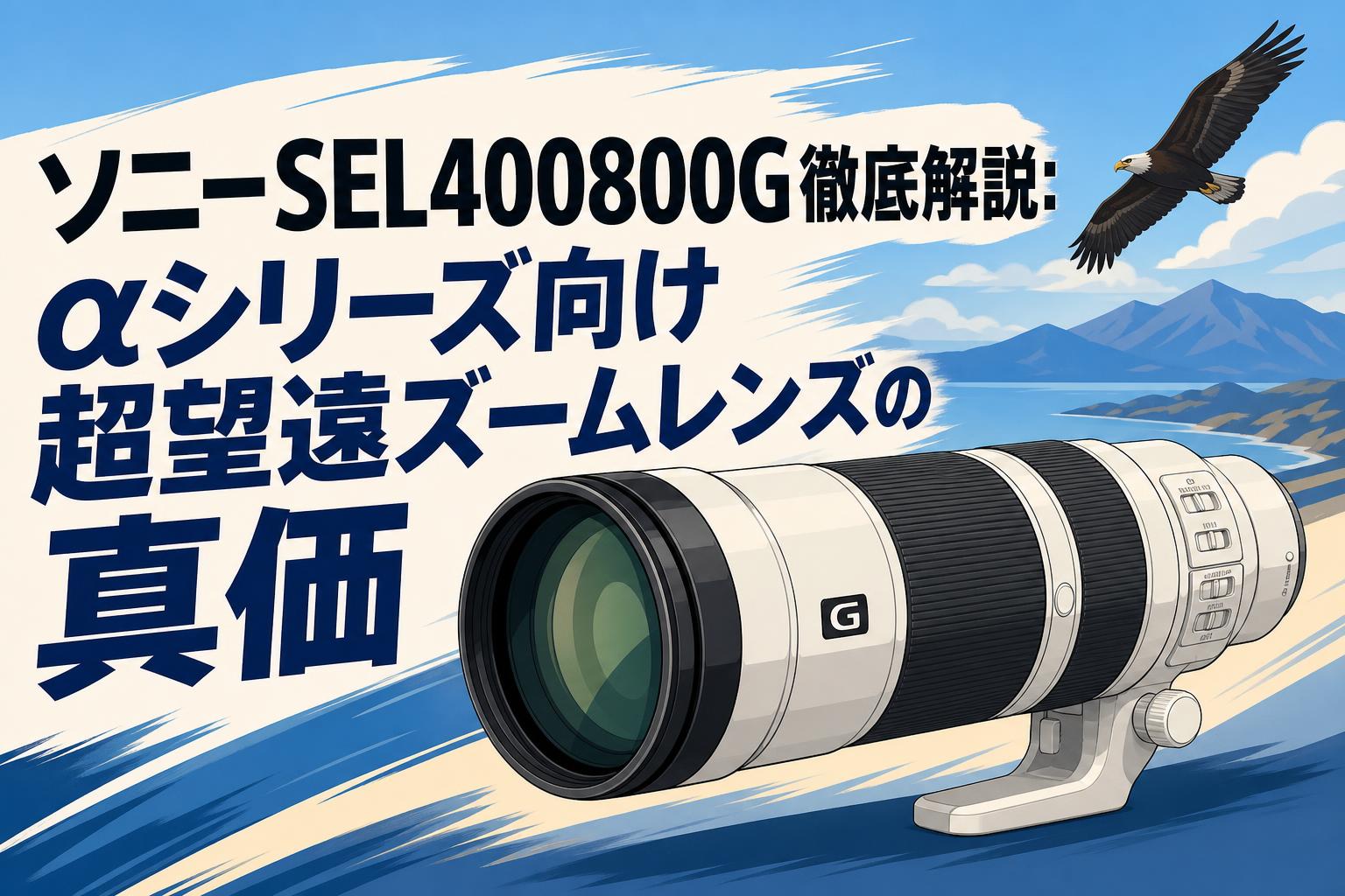 ソニーSEL400800G徹底解説：αシリーズ向け超望遠ズームレンズの真価