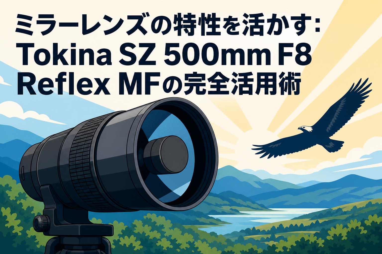 meiさん確認用 ミラーレンズの特性を活かす：Tokina SZ 500mm F8 Reflex MFの完全活用