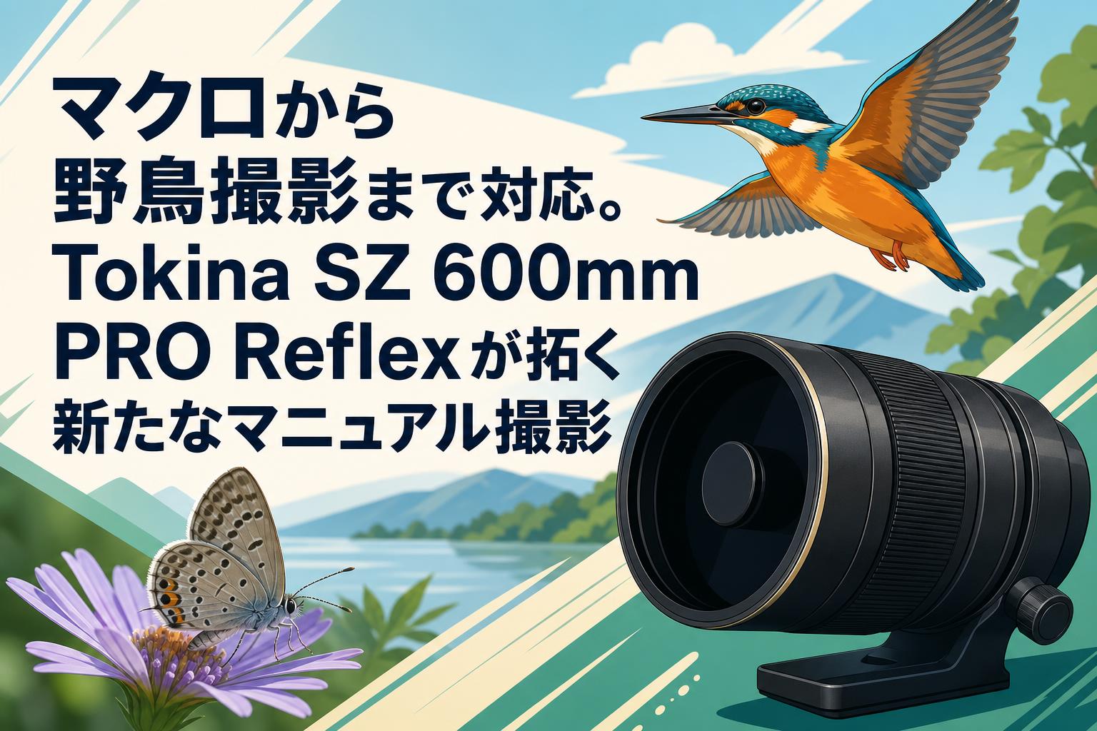 マクロから野鳥撮影まで対応。Tokina SZ 600mm PRO Reflexが拓く新たな
