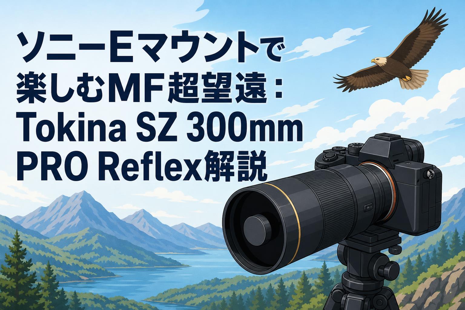 ソニーEマウントで楽しむMF超望遠：Tokina SZ 300mm PRO Reflex解説