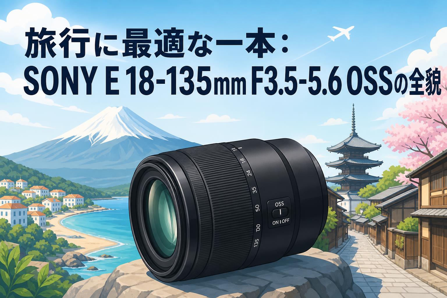 SONY ズームレンズ　18〜135 旅行に最適な一本：SONY E 18-135mm F3.5-5.6 OSSの全貌 | PANDA TIMES