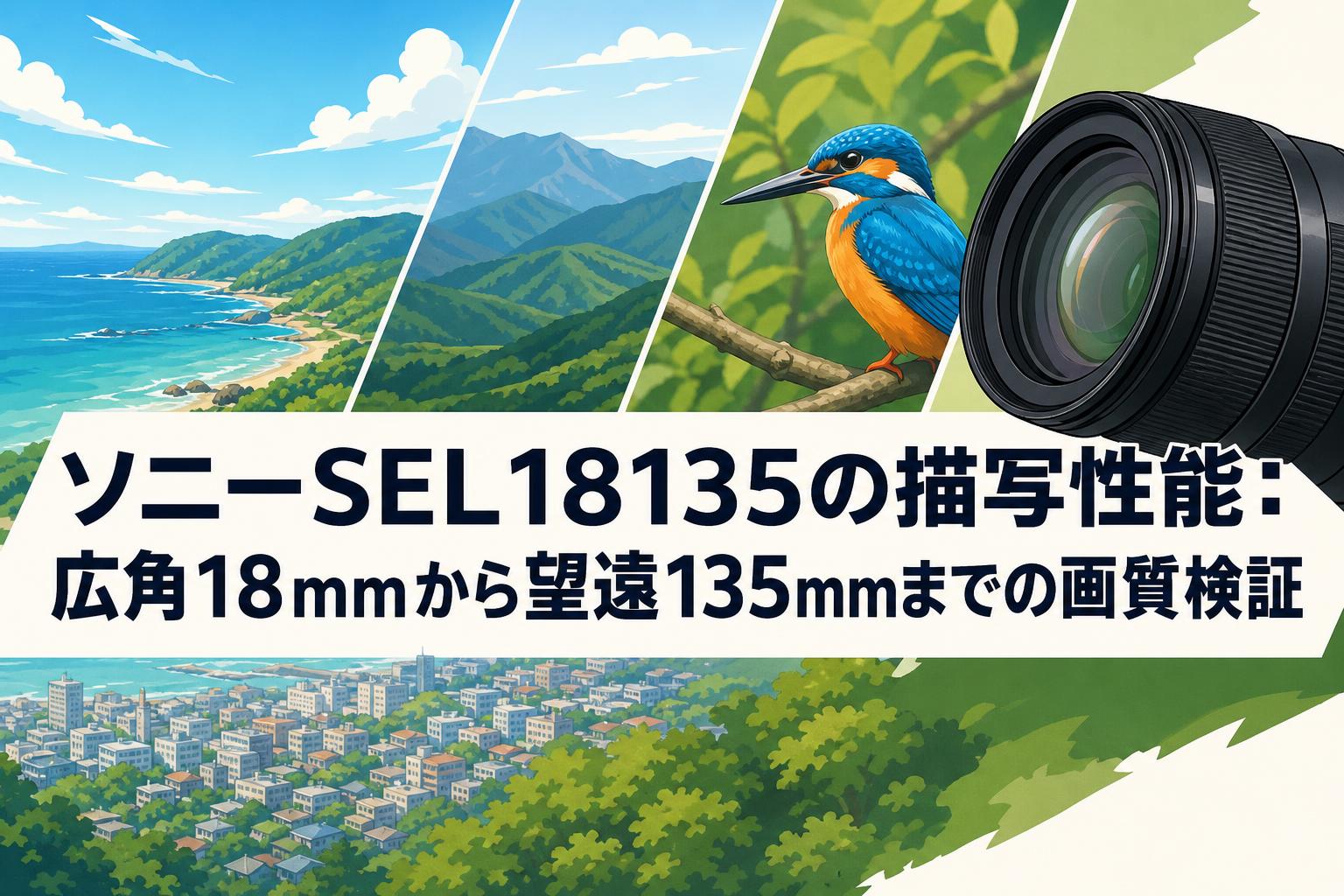 御確認ページ((о´∀`о)) ソニーSEL18135の描写性能：広角18mmから望遠135mmまでの画質検証